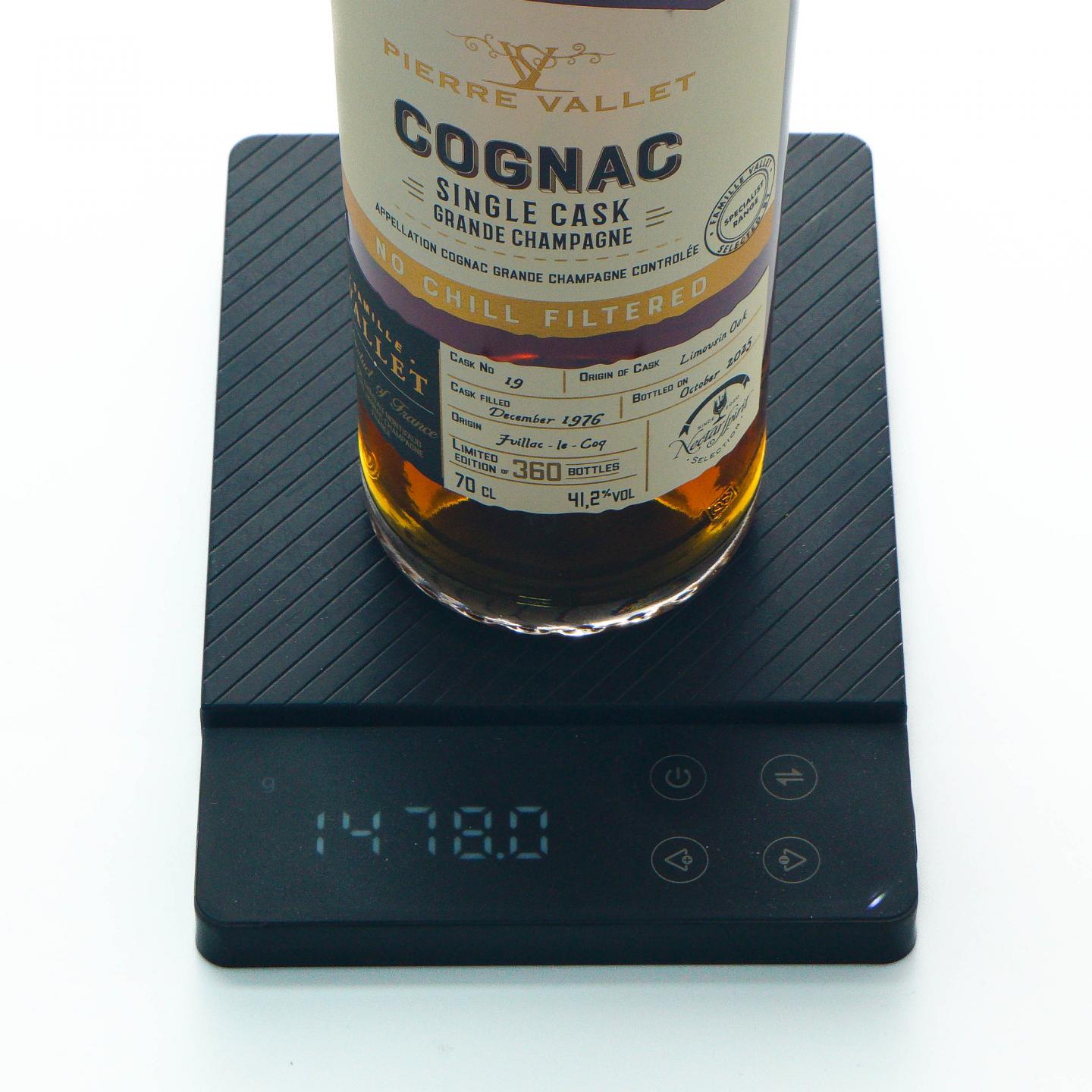 Pierre Vallet 皮耶·富莱 1976-2025 大香槟区 单桶#19 干邑