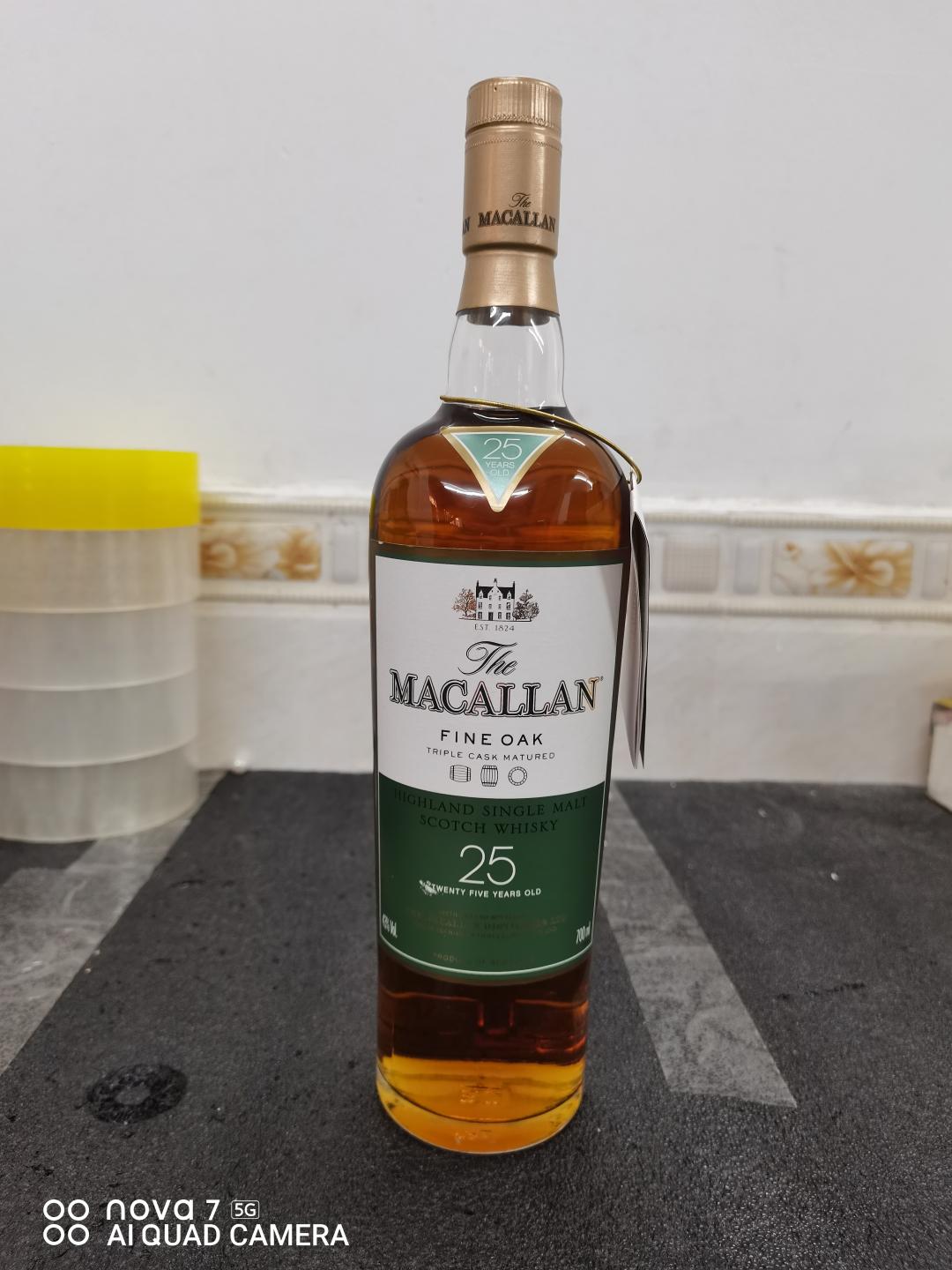麦卡伦25年 经典 fine oak