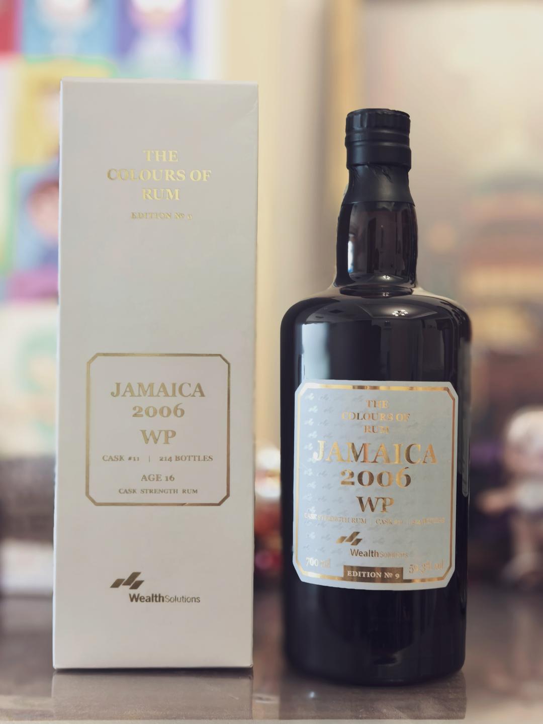 WP 牙买加 16年 2006-2022 朗姆酒Edition No.9 单桶桶强