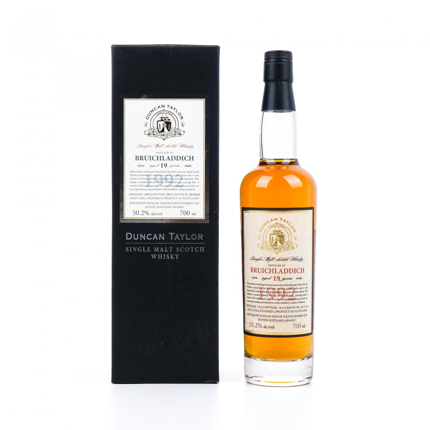 Bruichladdich 布赫拉迪 19年 1992-2012 Duncan Taylor