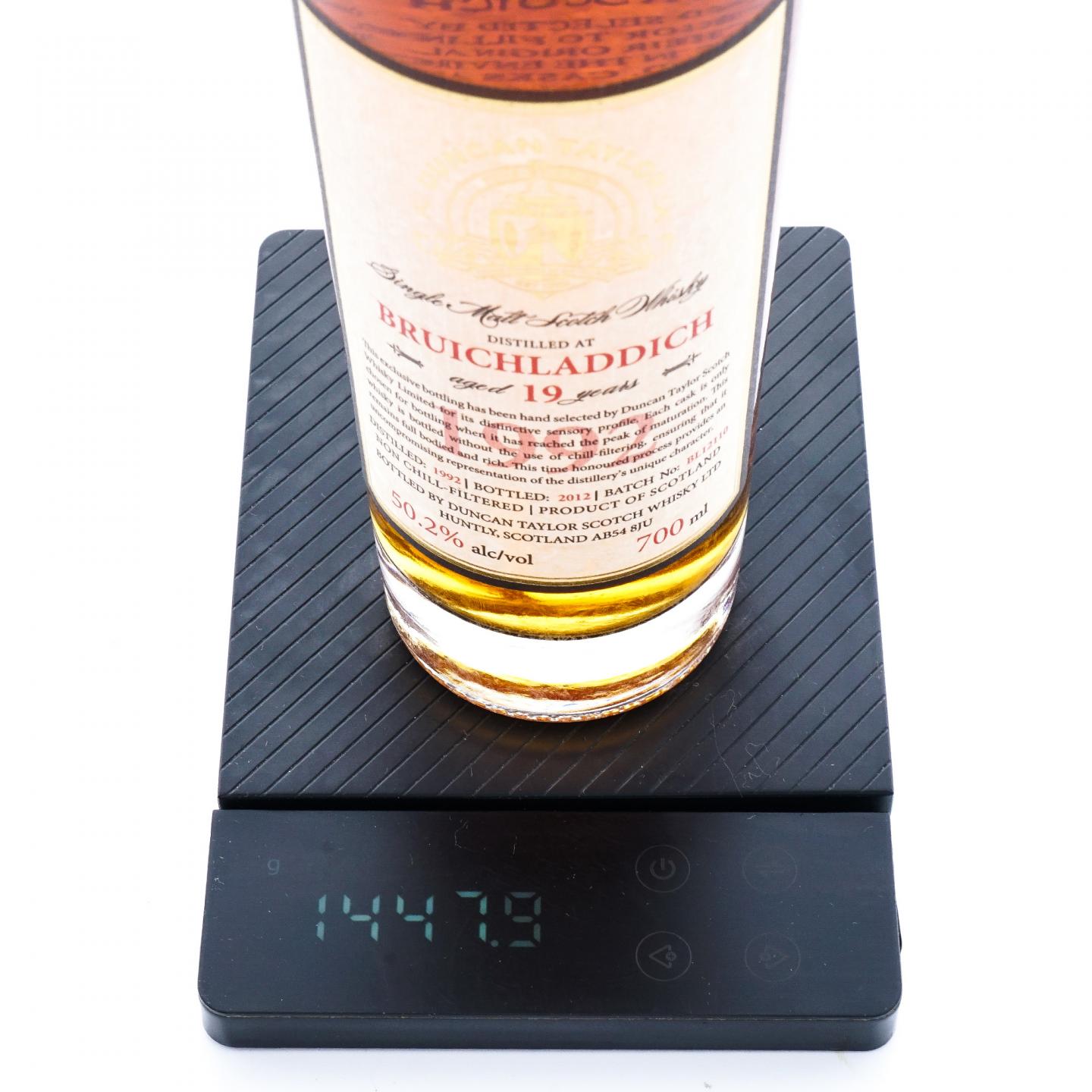 Bruichladdich 布赫拉迪 19年 1992-2012 Duncan Taylor