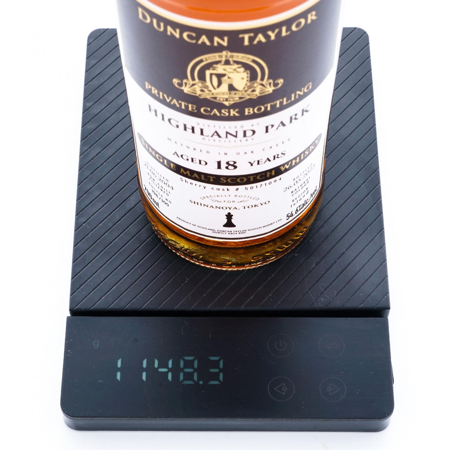 Highland Park 高原骑士 18年 2004-2023 Duncan Taylor