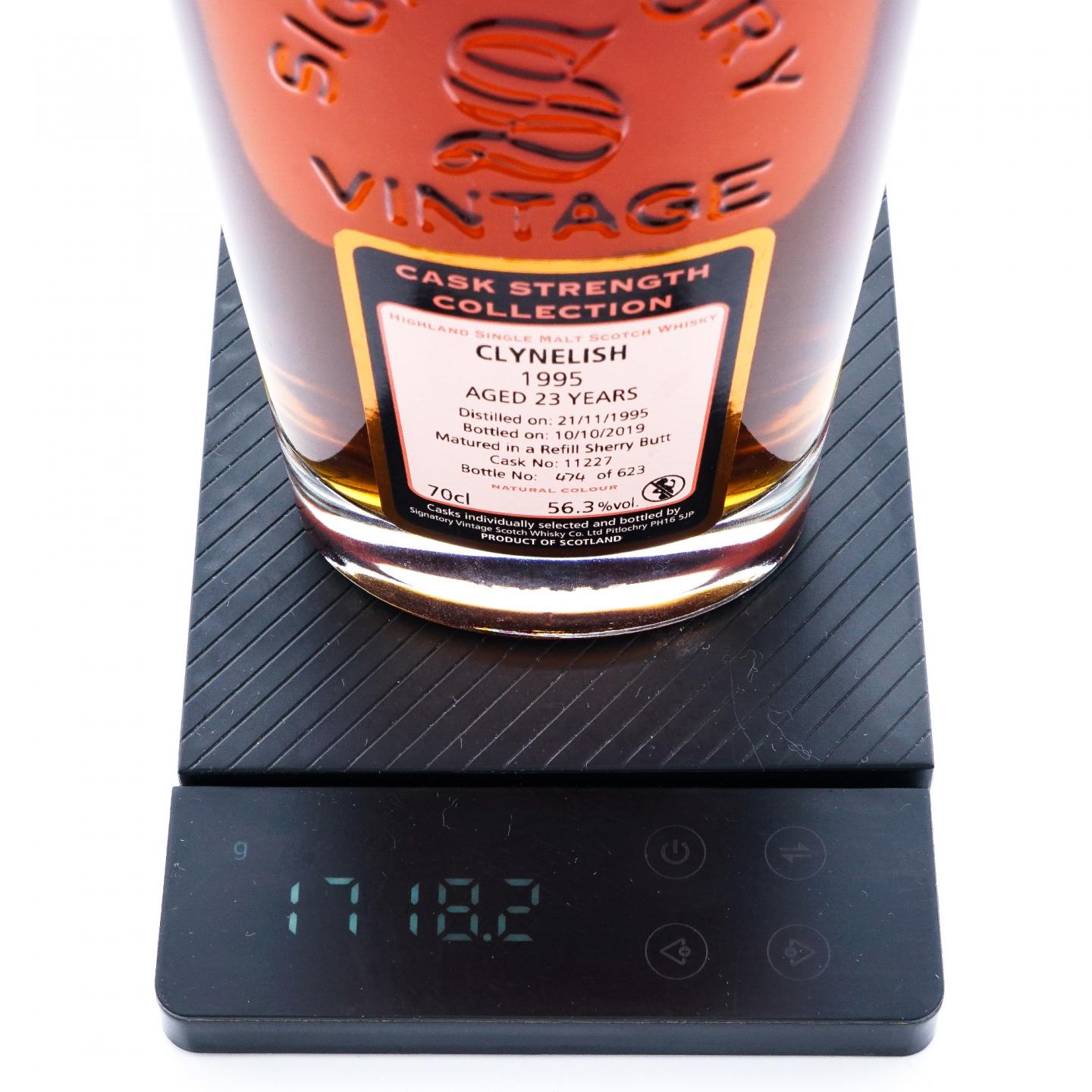 Clynelish 克里尼利基 23年 1995-2019 SV 再填雪莉桶#11227