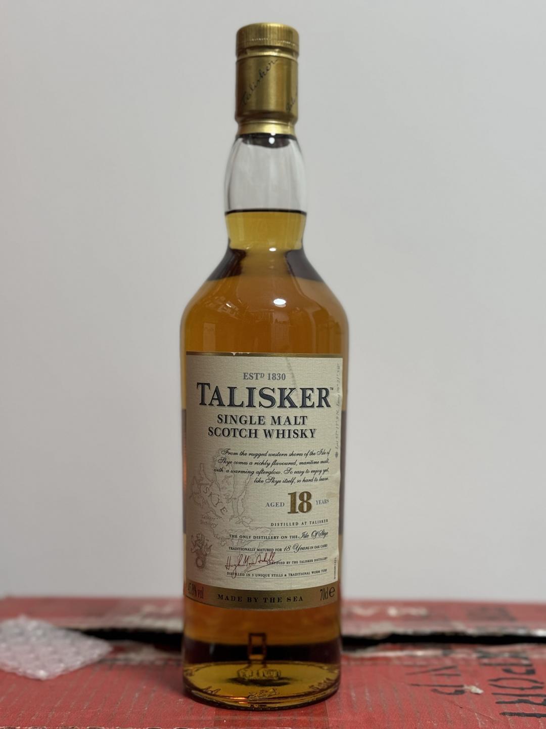 泰斯卡18年 老版本 老酒更佳不错