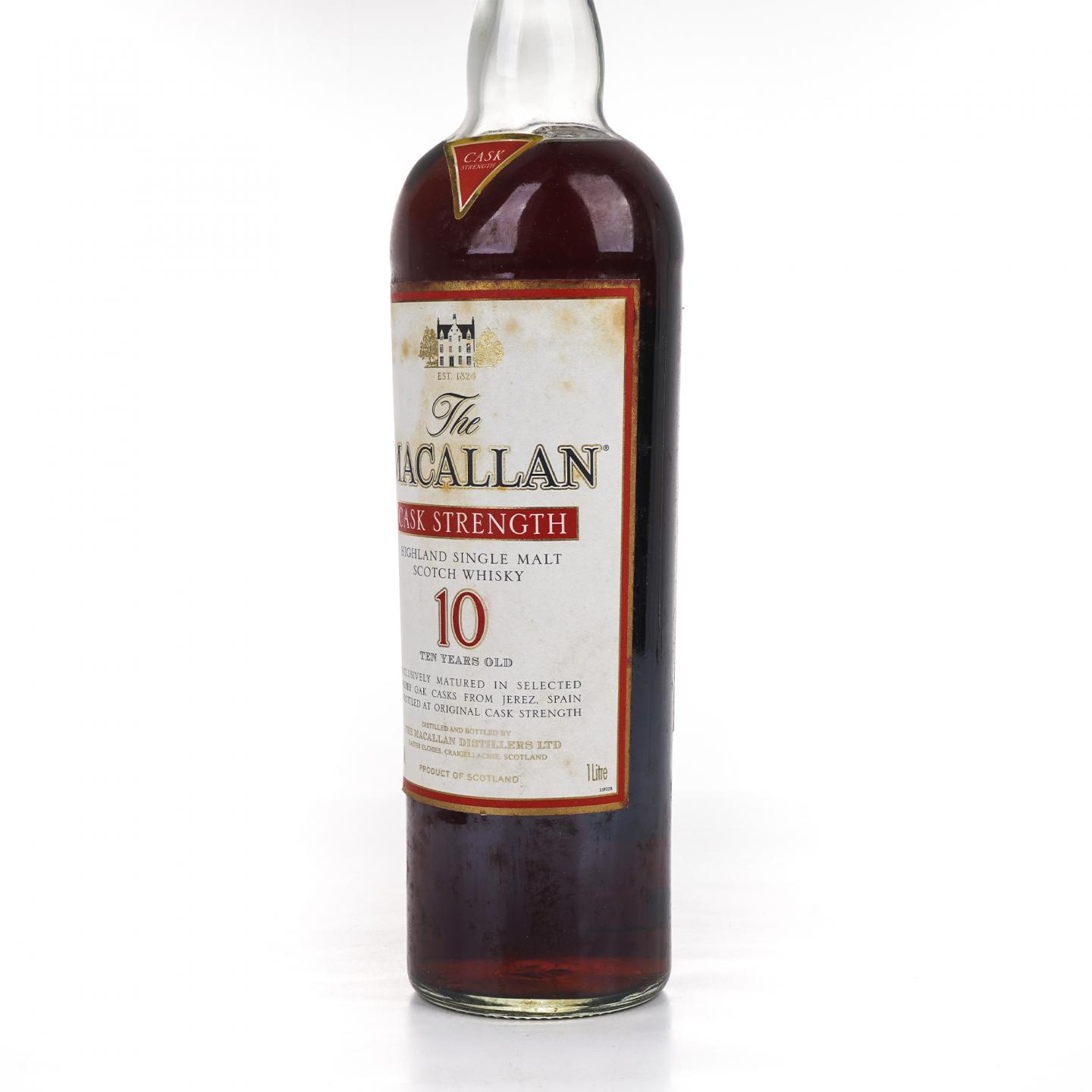 Macallan 麦卡伦 10年 桶强 1升装 58.4%