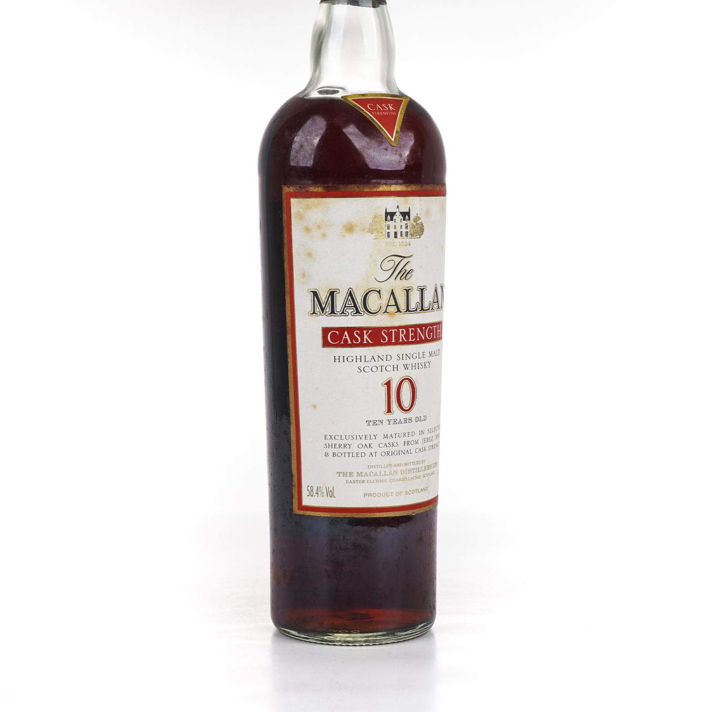 Macallan 麦卡伦 10年 桶强 1升装 58.4%