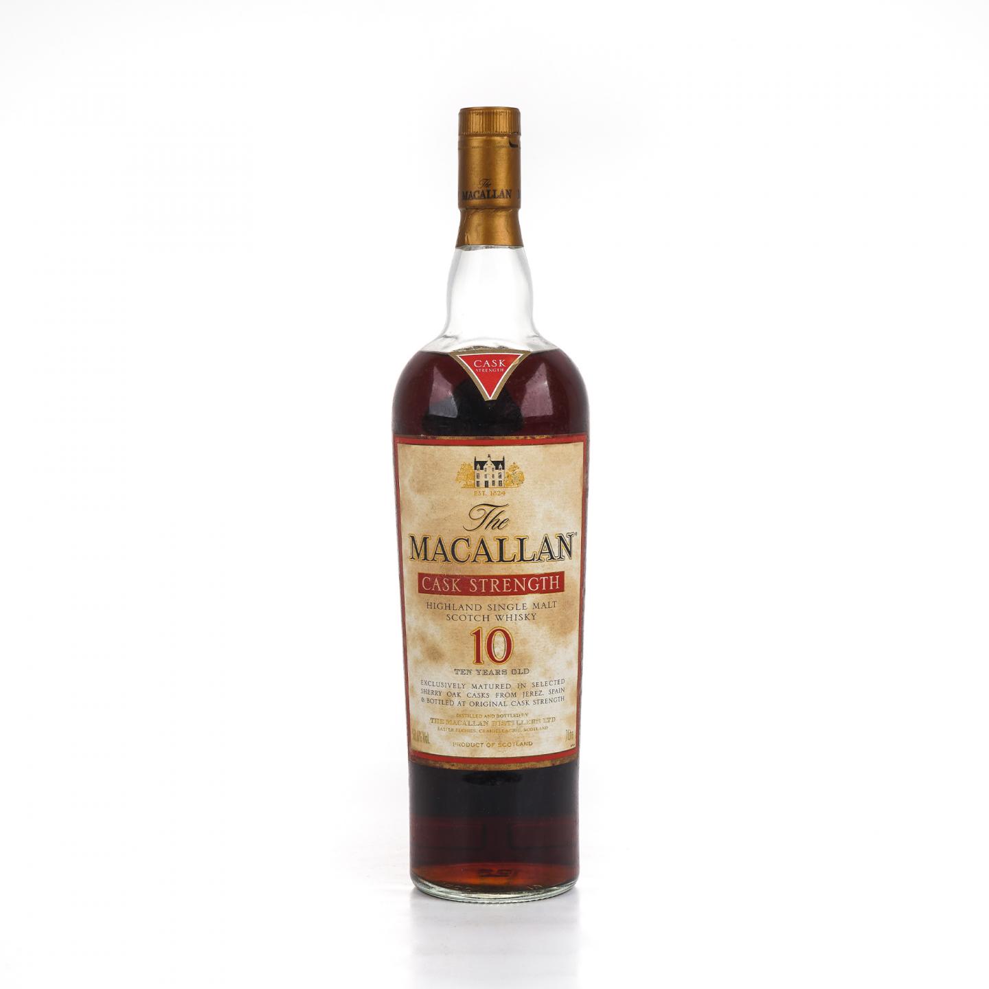 Macallan 麦卡伦 10年 桶强 1升装 58.6%