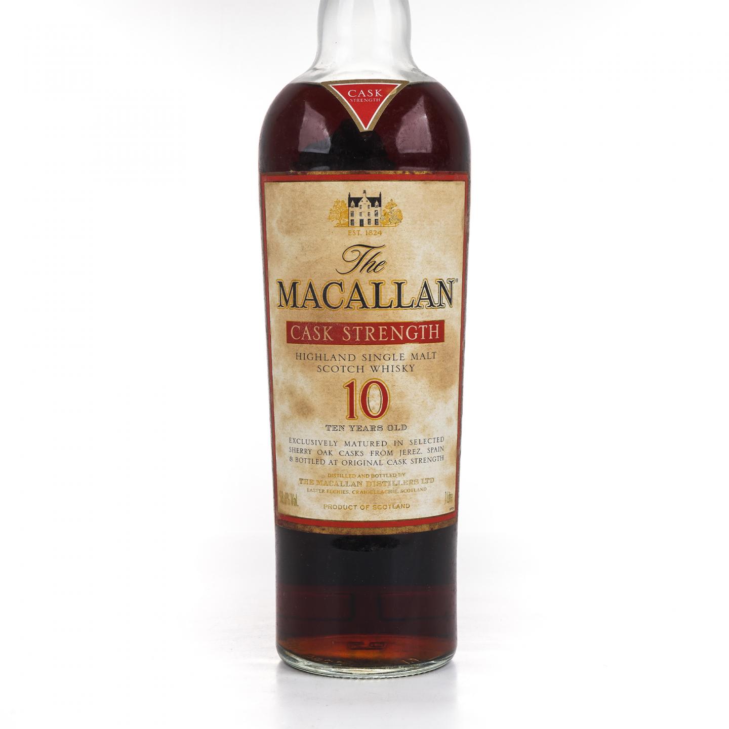 Macallan 麦卡伦 10年 桶强 1升装 58.6%