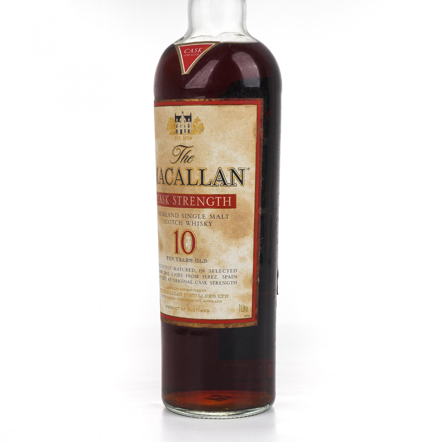 Macallan 麦卡伦 10年 桶强 1升装 58.6%