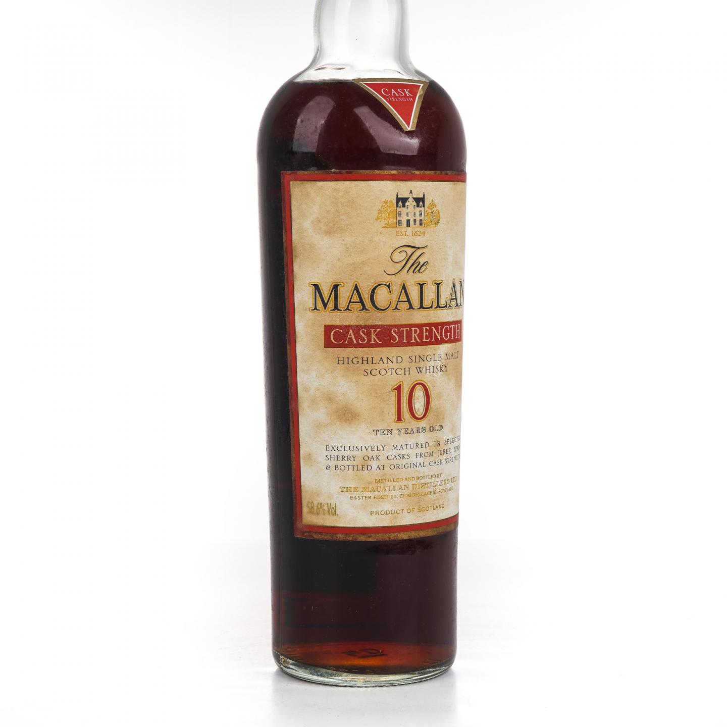Macallan 麦卡伦 10年 桶强 1升装 58.6%