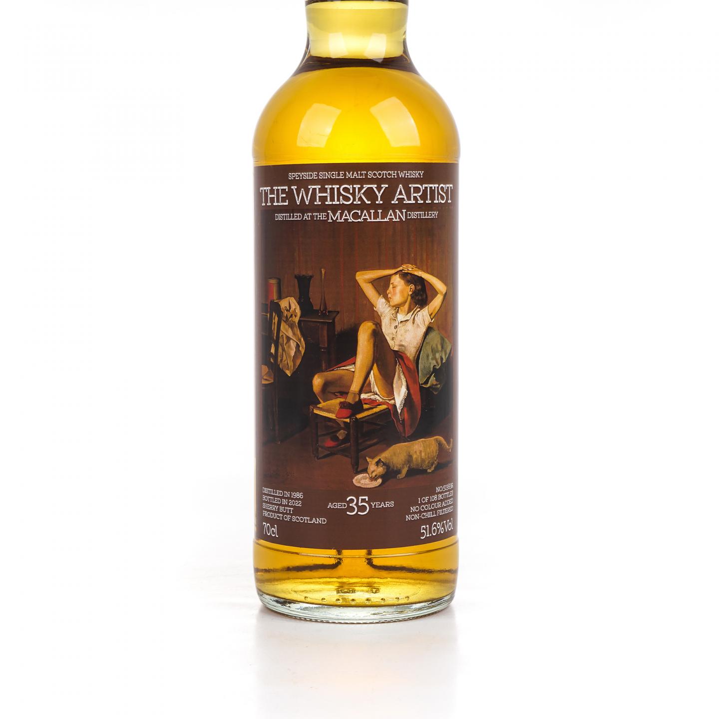 秘密斯佩塞 35年 1986-2022 雪莉桶#51383R