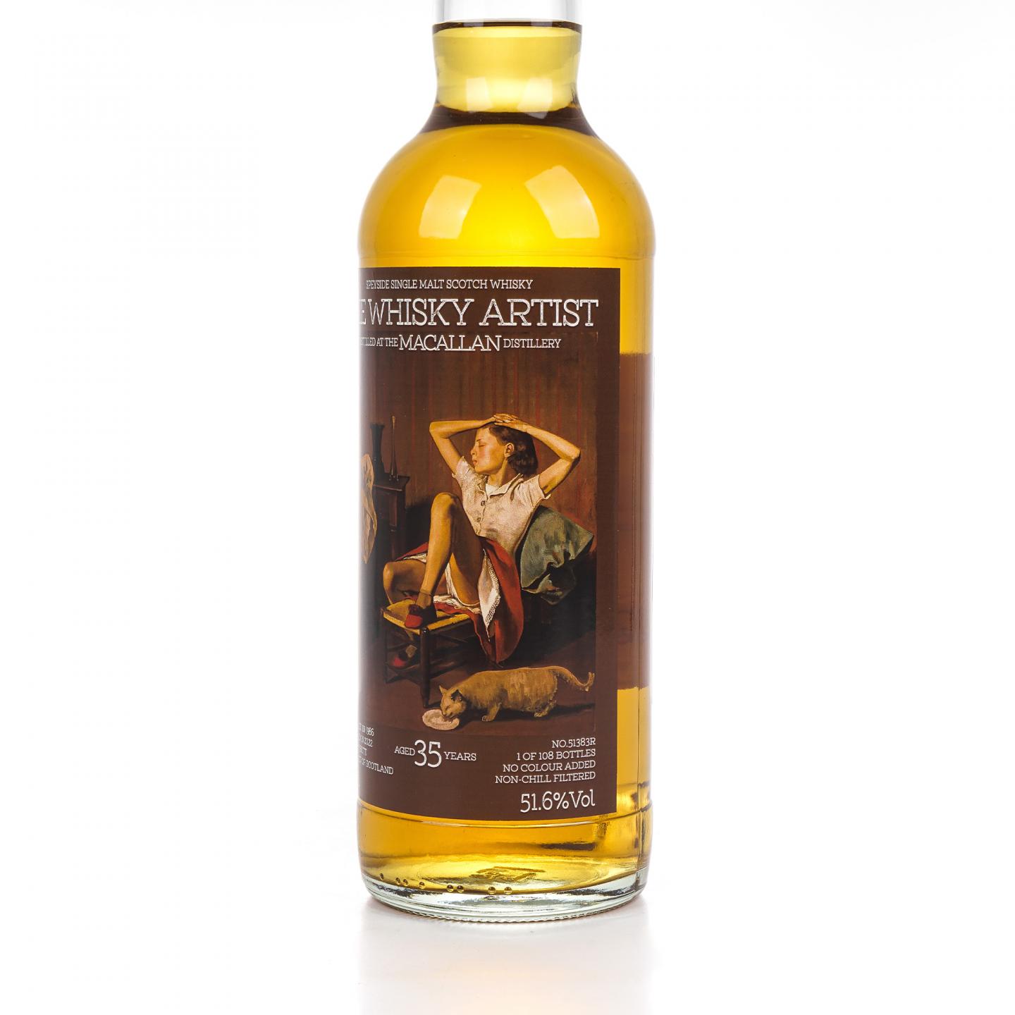 秘密斯佩塞 35年 1986-2022 雪莉桶#51383R 51.6%Vol.