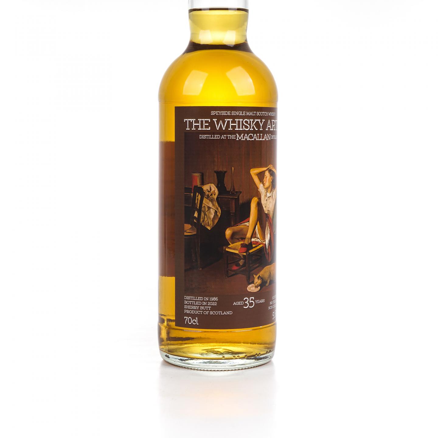 秘密斯佩塞 35年 1986-2022 雪莉桶#51383R 51.6%Vol.