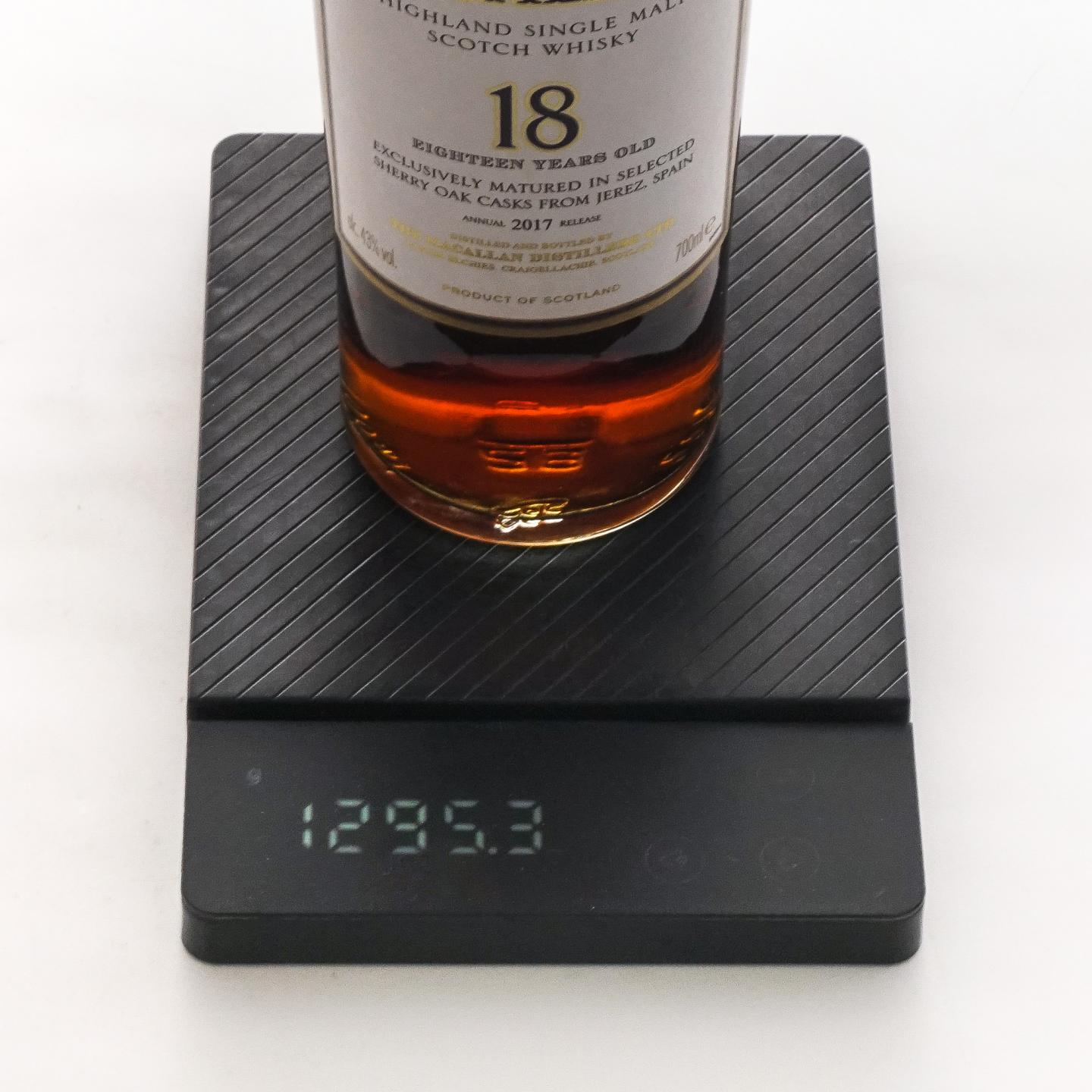 Macallan 麦卡伦 18年 2017 雪莉桶