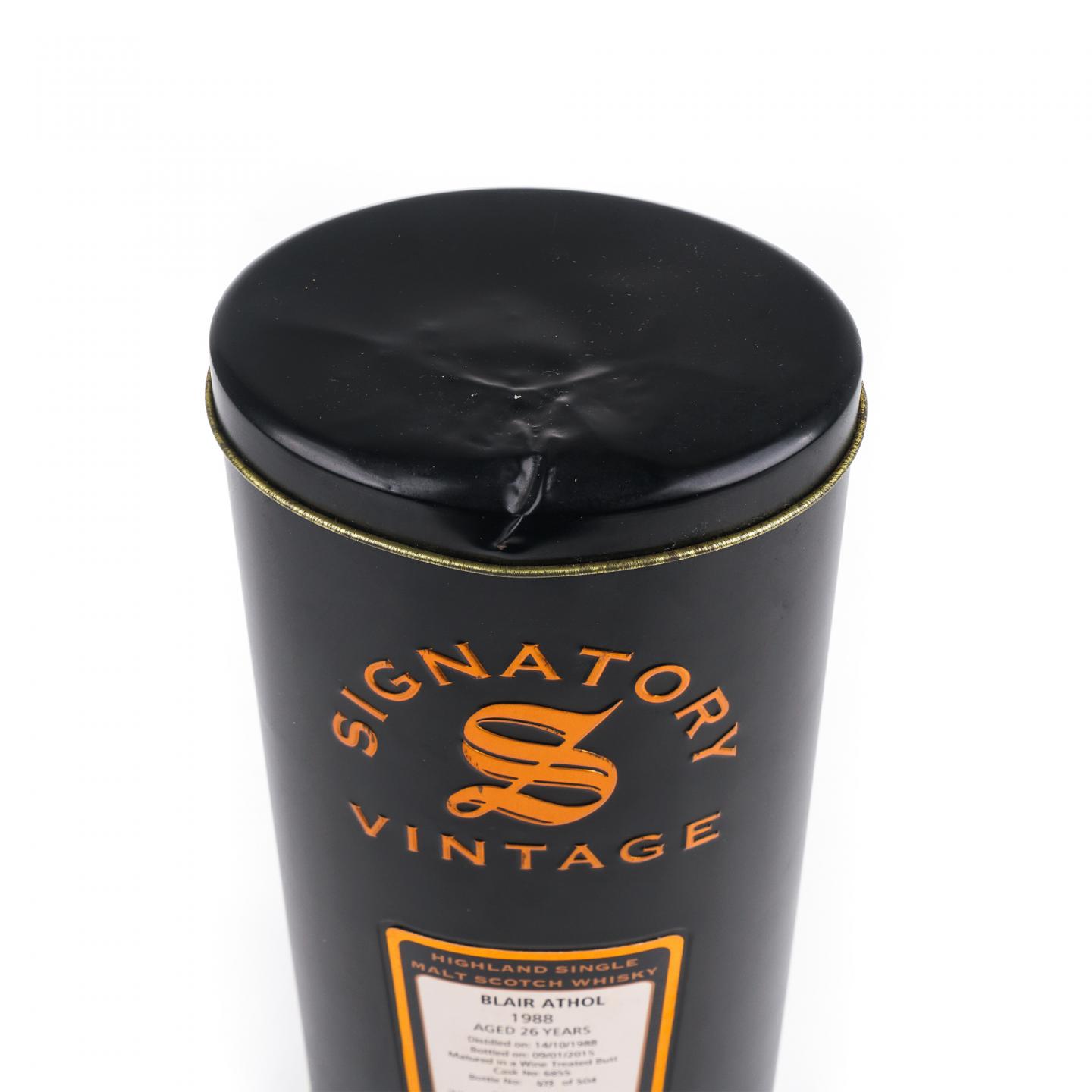 Blair Athol 布莱尔阿苏 26年 1988-2015 SV#6855 桶强