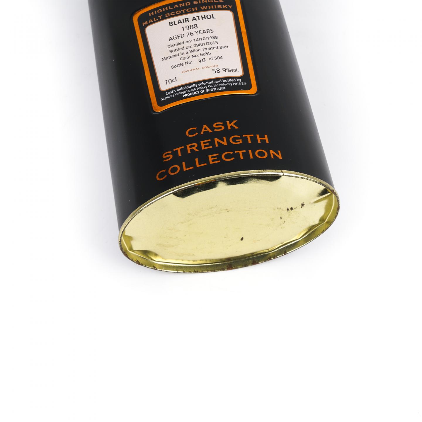 Blair Athol 布莱尔阿苏 26年 1988-2015 SV#6855 桶强