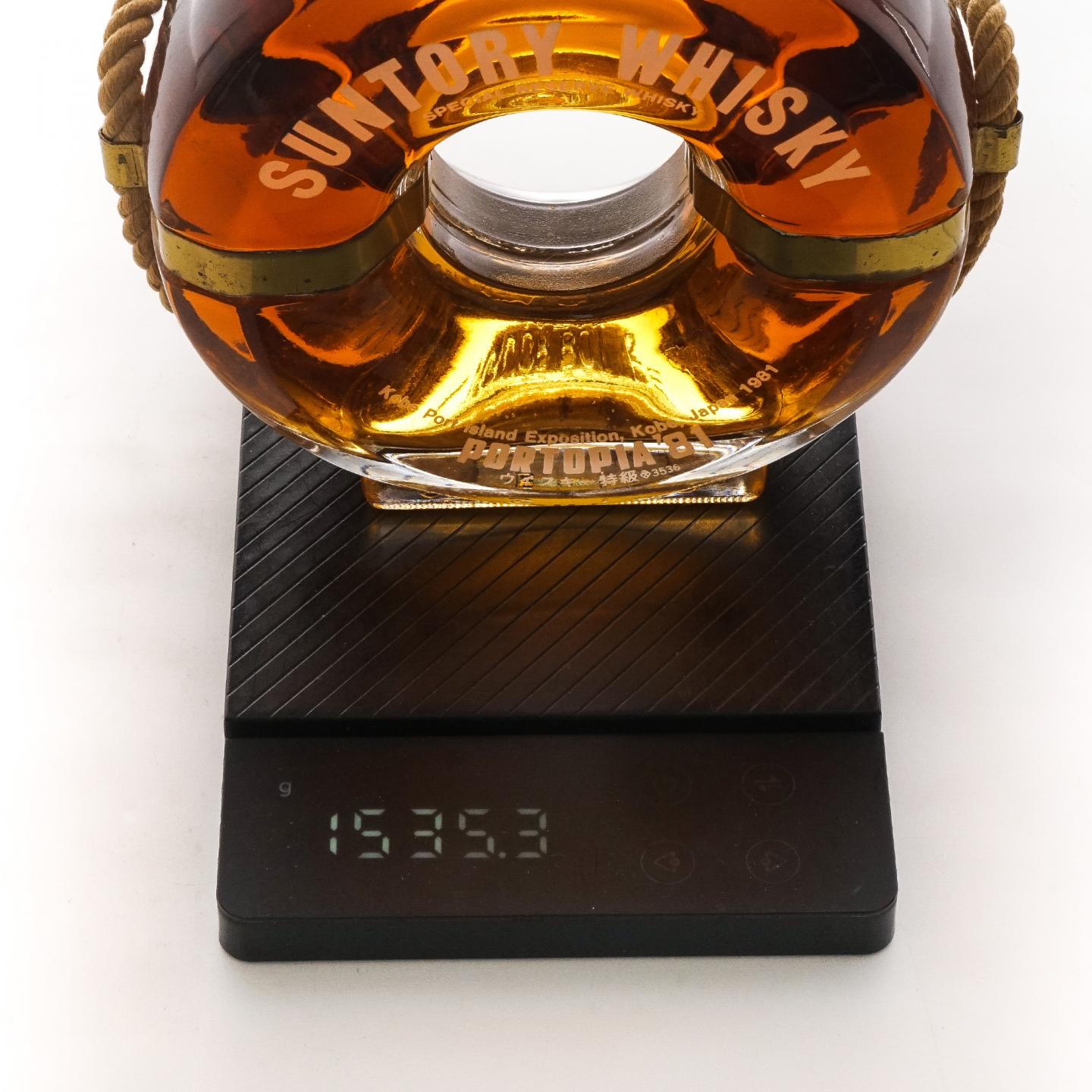 三得利 1981神户港博览会限定 救生圈 特级