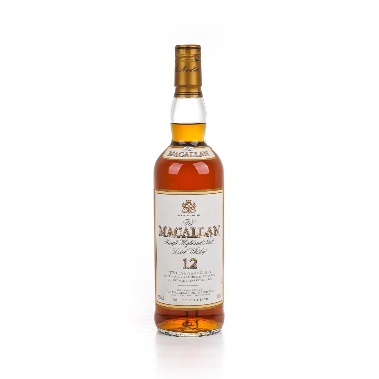Macallan 麦卡伦 12年 雪莉桶 红庄园 700ml