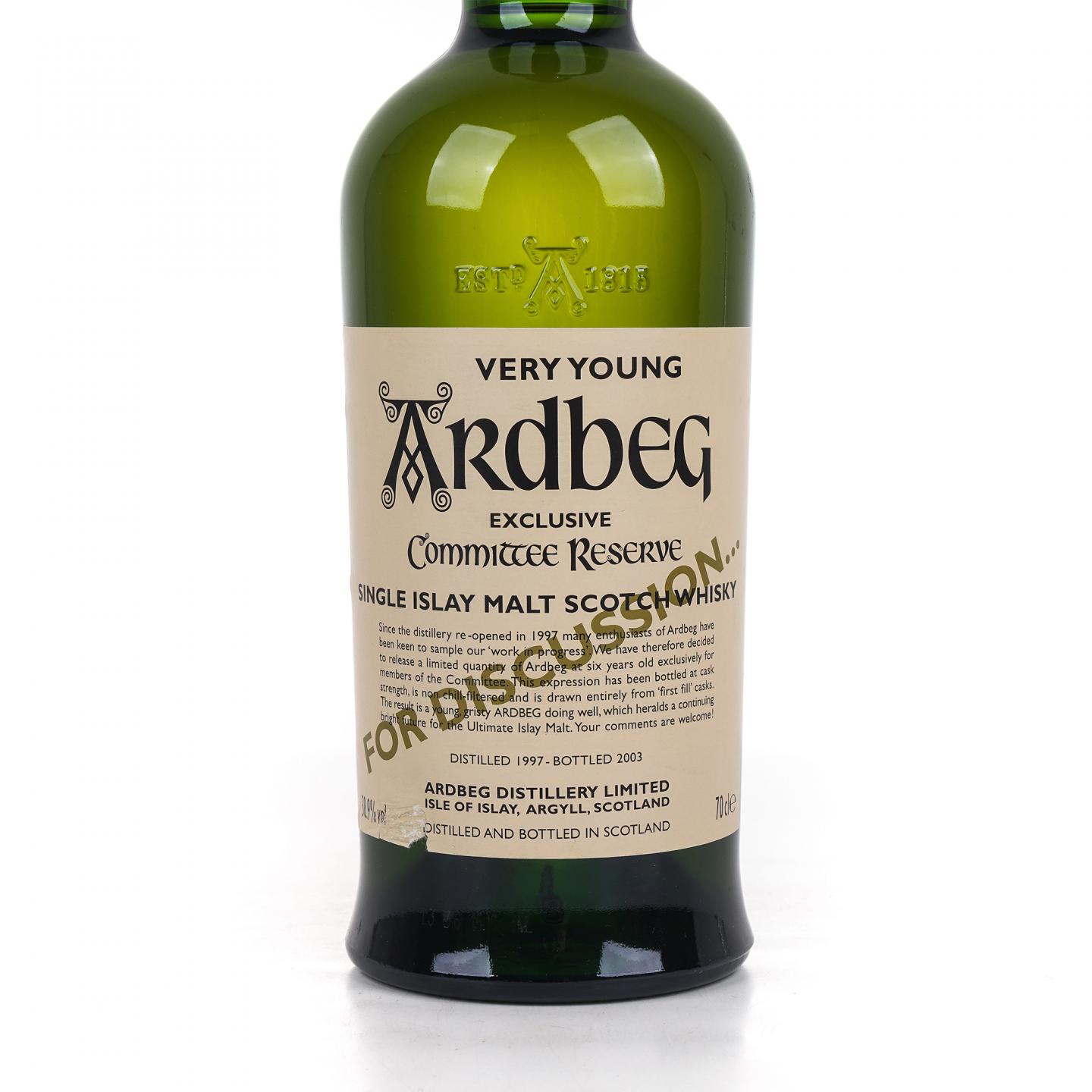 Ardbeg 阿贝 1997-2003 Very Young 会员版