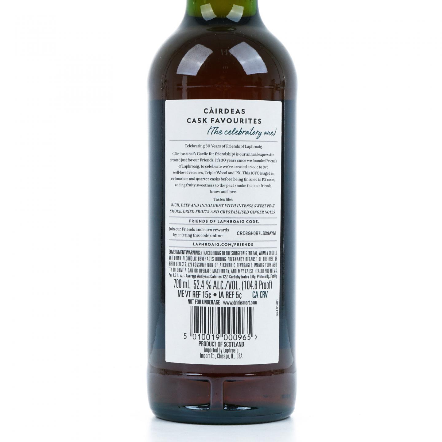 Laphroaig 拉弗格 10年 Cairdeas