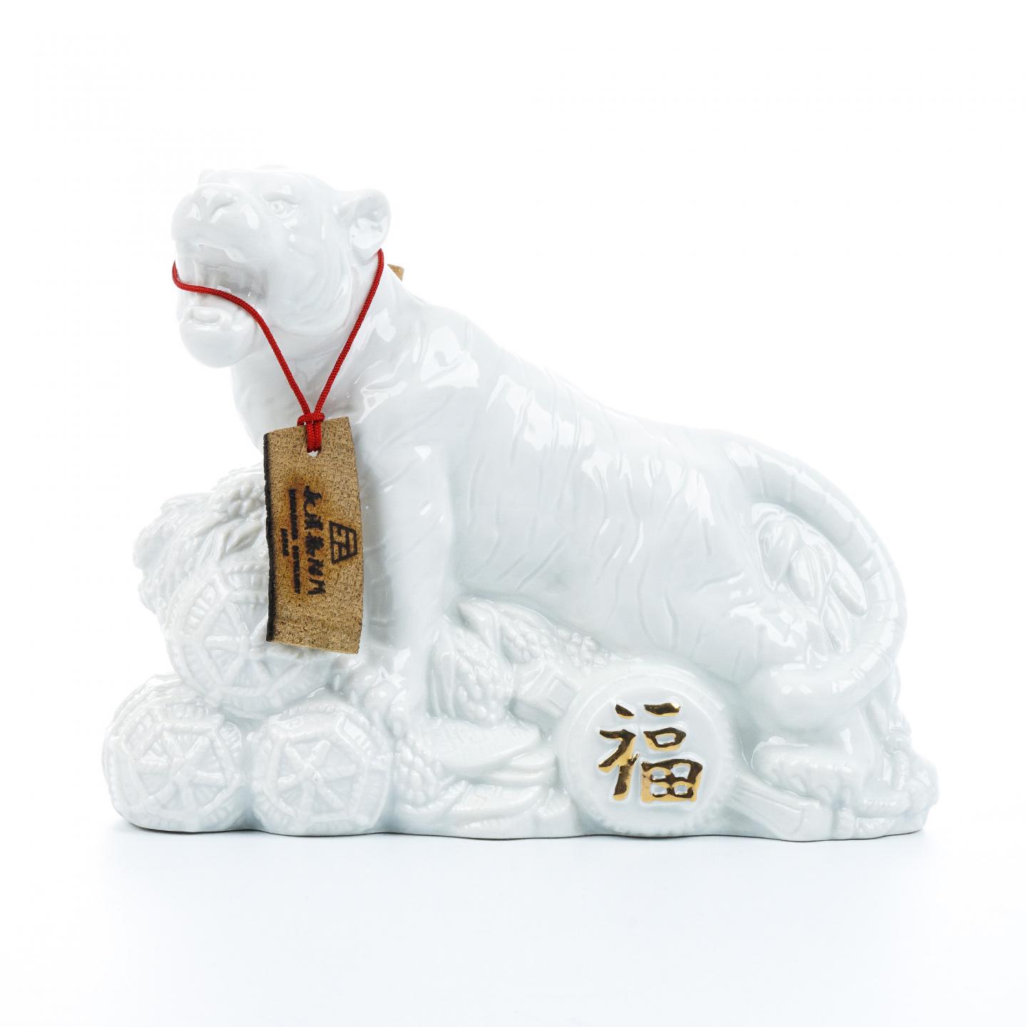 长滨蒸馏所 生肖白虎 陶瓷瓶 水楢桶后熟