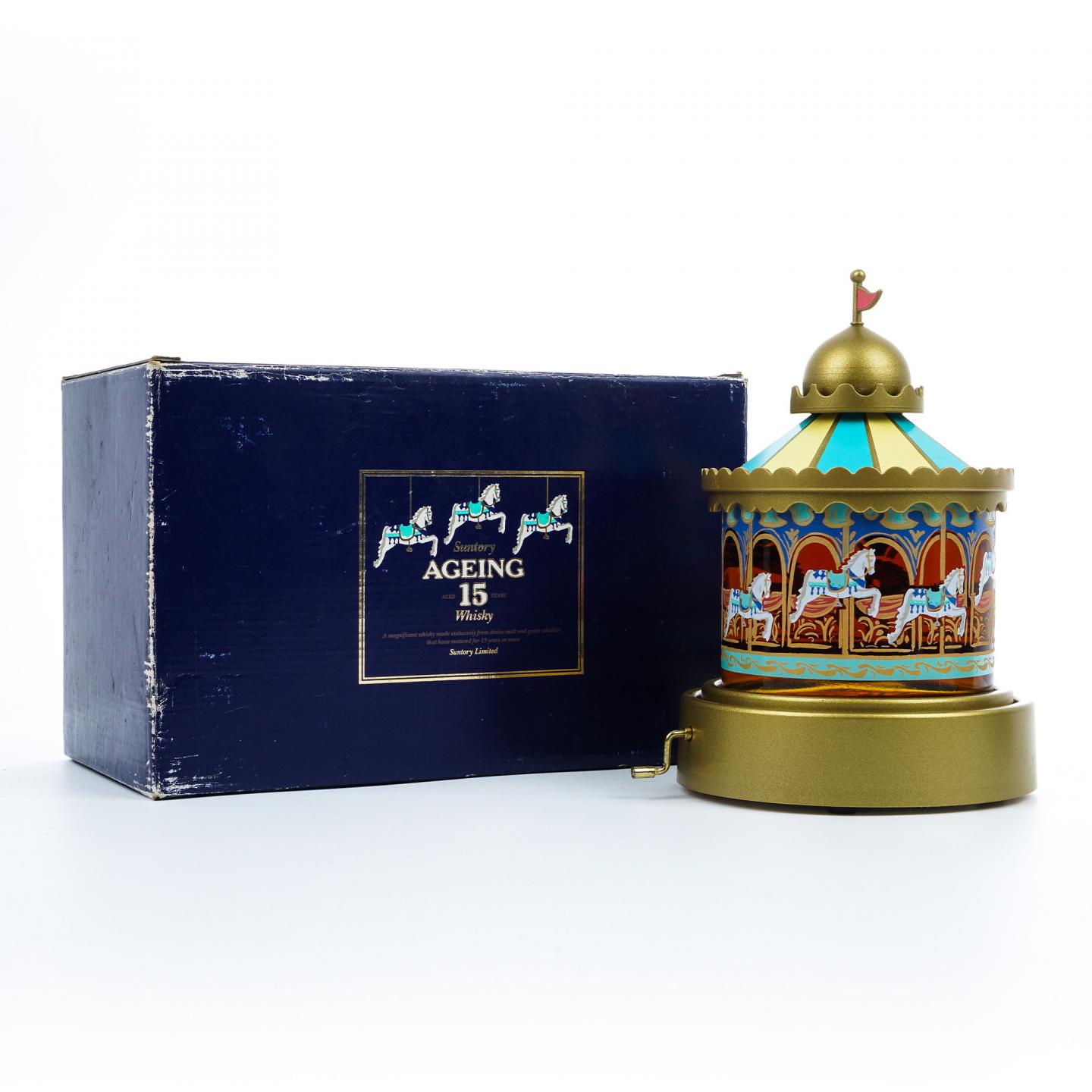 三得利 Ageing 15年 音乐盒 旋转木马