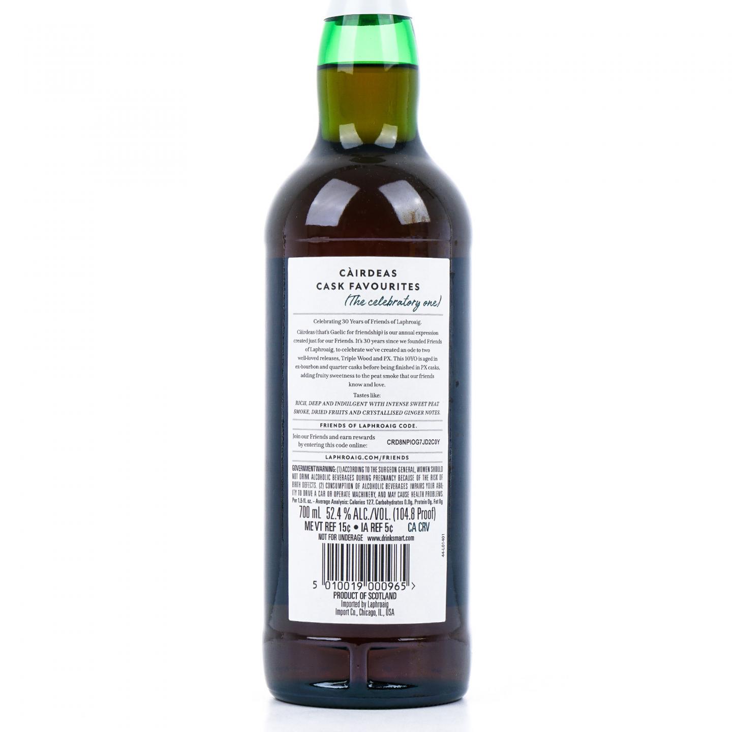 Laphroaig 拉弗格 10年 Cairdeas 700ml