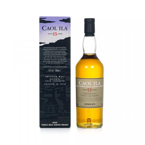 Caol Ila 卡尔里拉 15年 SR 2018 行货 59.1%Vol.