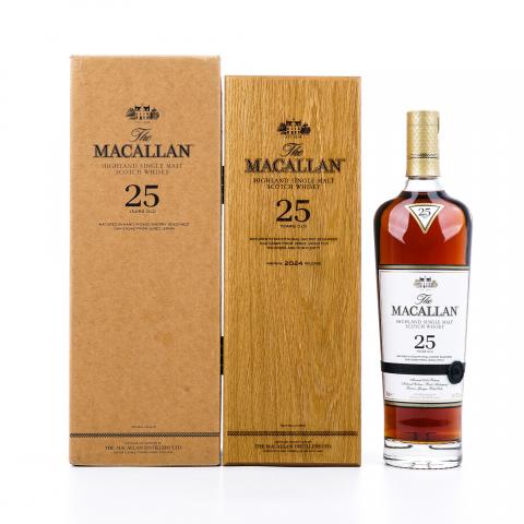 【附X光图】Macallan 麦卡伦 25年 2024 雪莉桶 黑腰带