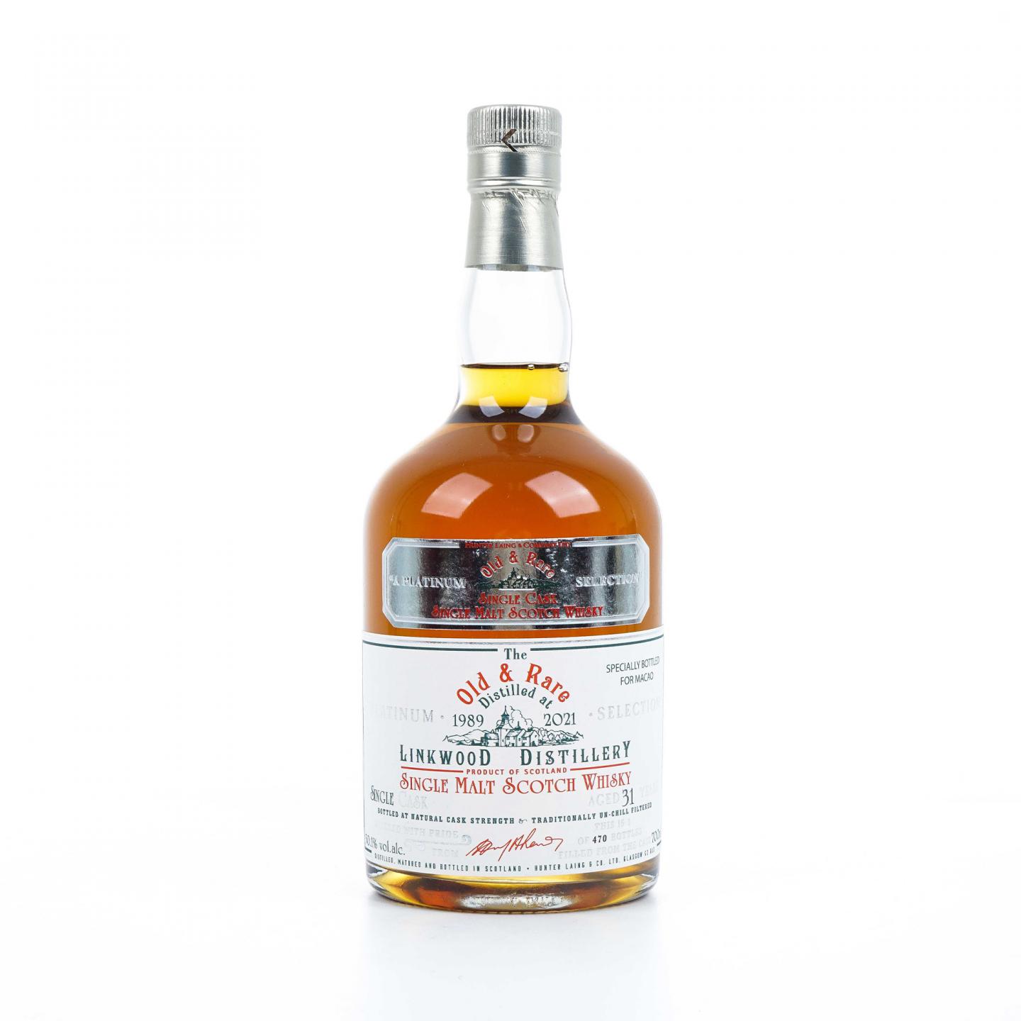 Linkwood 林可伍德 31年 1989-2021 单桶 HL Old & Rare 50.1%Vol.