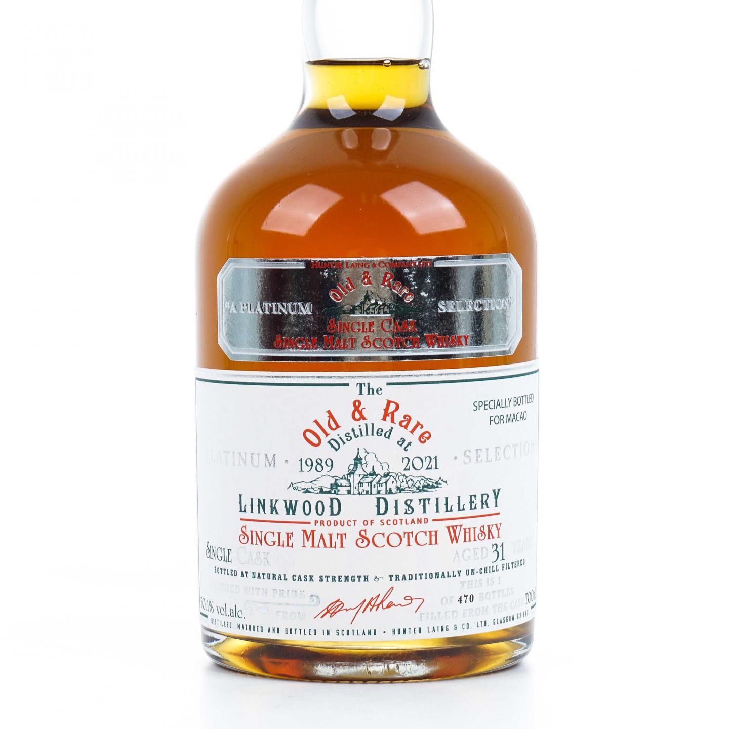 Linkwood 林可伍德 31年 1989-2021 单桶 HL Old & Rare 50.1%Vol.