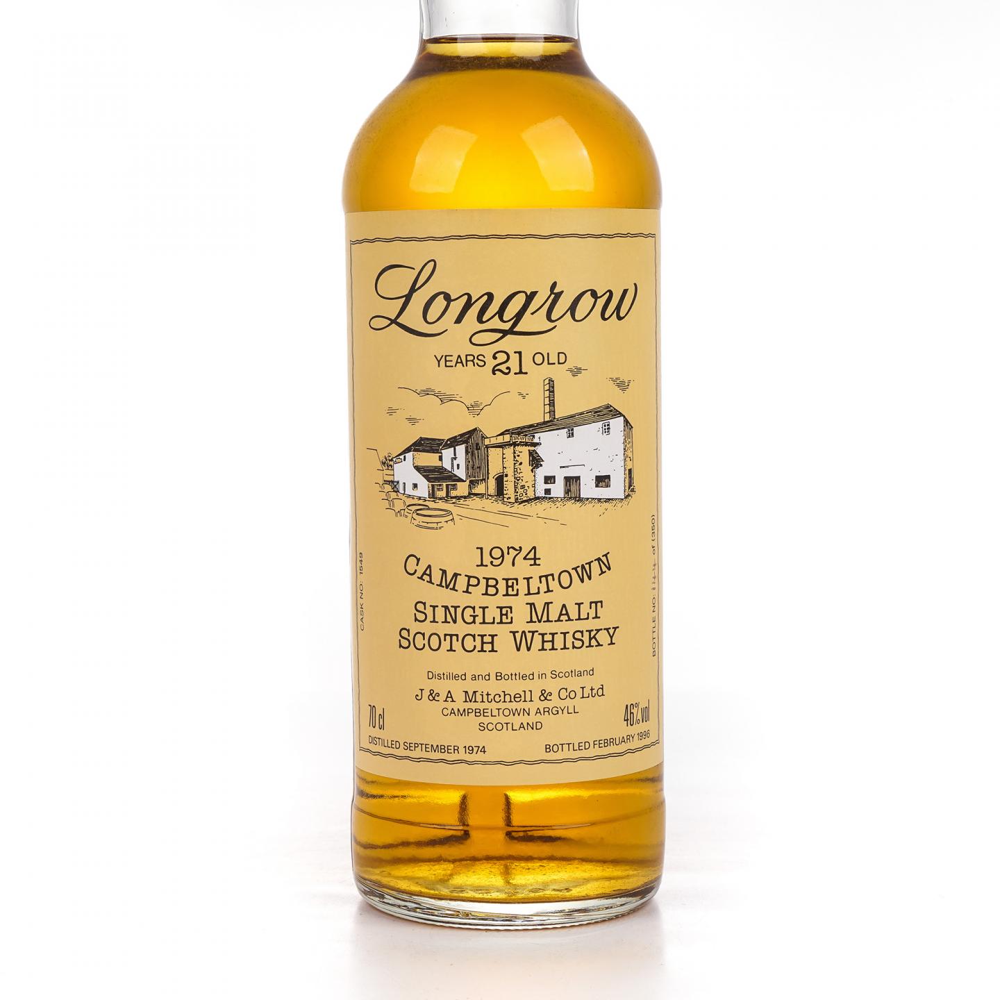 Longrow 朗格罗 21年 1974