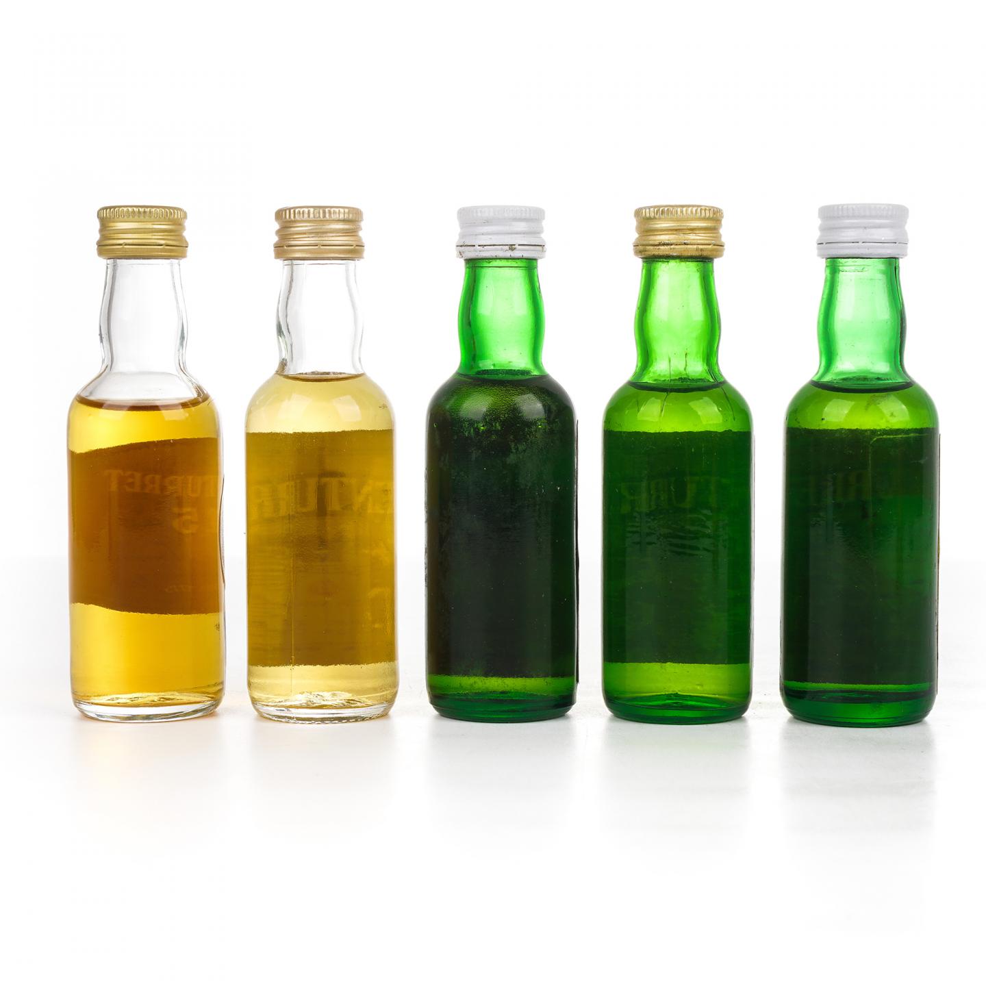 【酒版】Glenturret 格兰塔 8年/12年/15年/18年+5000 Days Old+利口酒 50ml*10支组