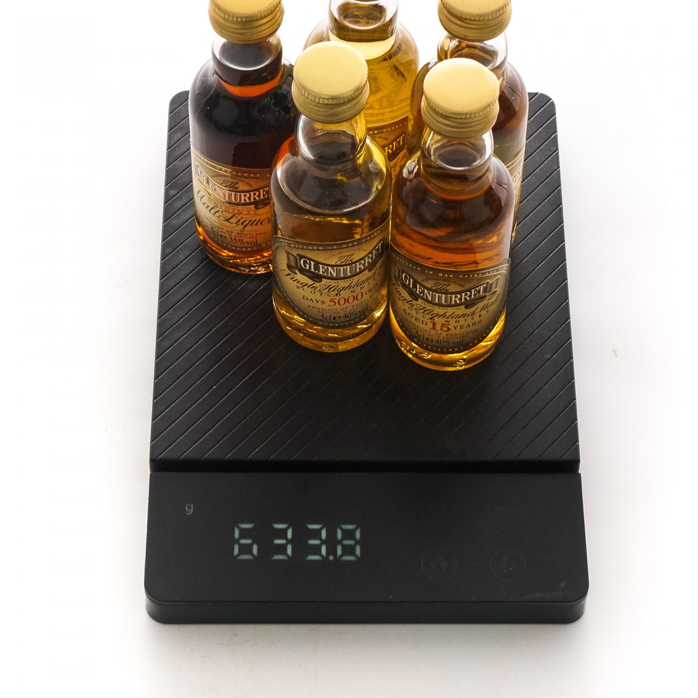 【酒版】Glenturret 格兰塔 8年/12年/15年/18年+5000 Days Old+利口酒 50ml*10支组