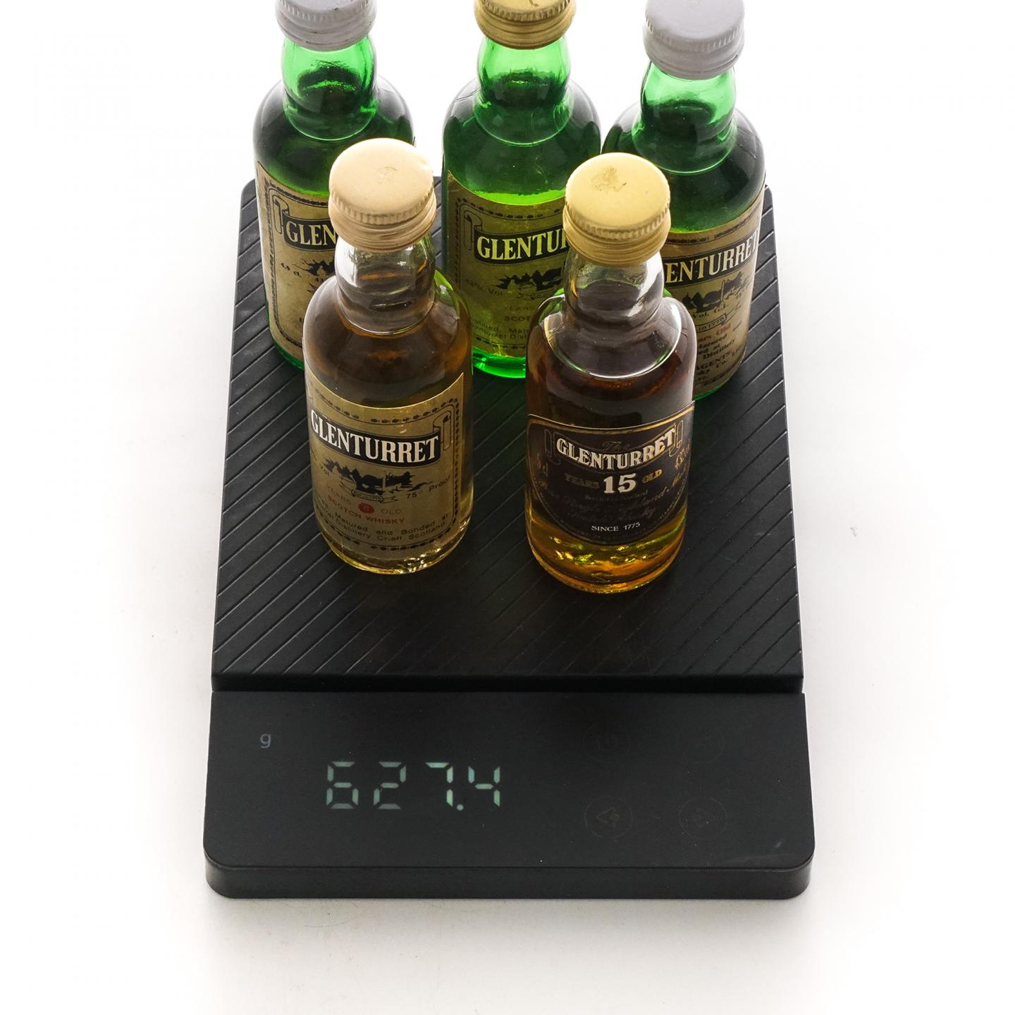 【酒版】Glenturret 格兰塔 8年/12年/15年/18年+5000 Days Old+利口酒 50ml*10支组