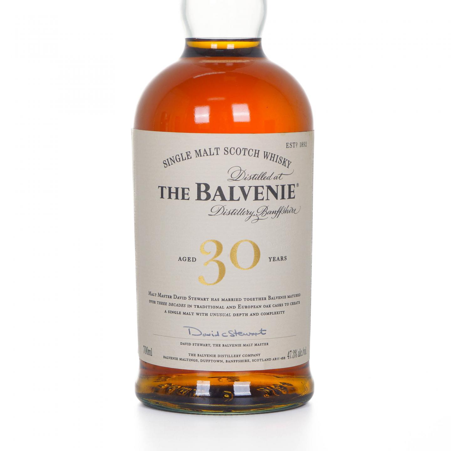 Balvenie 百富 30年 David Stewart 行货 700ml