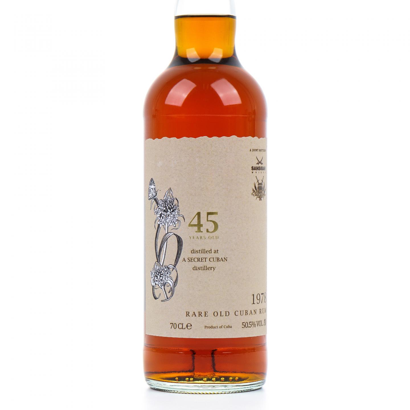 秘密古巴酒厂 45年 1978-2024 朗姆酒 Sansibar