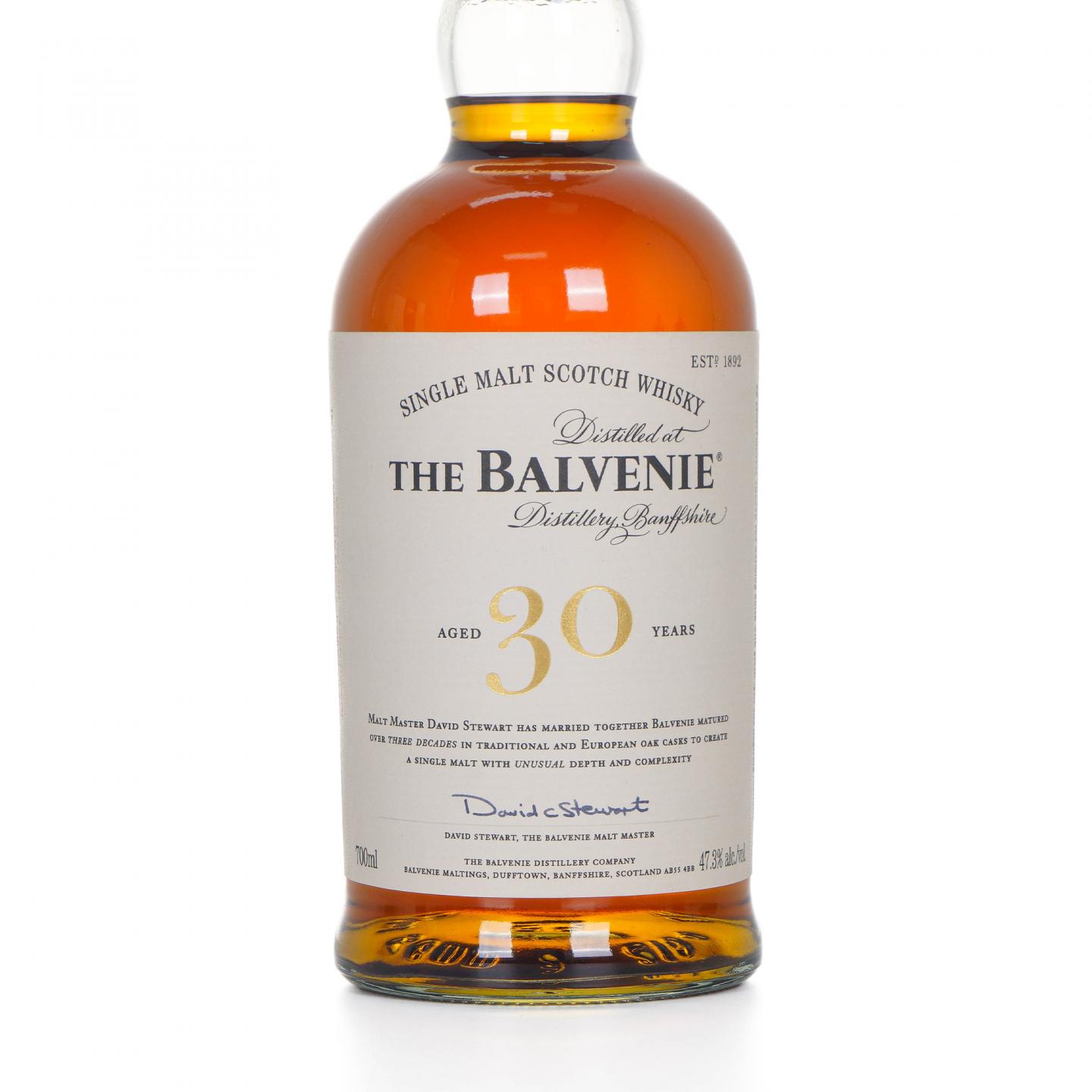 Balvenie 百富 30年 David Stewart 行货 700ml