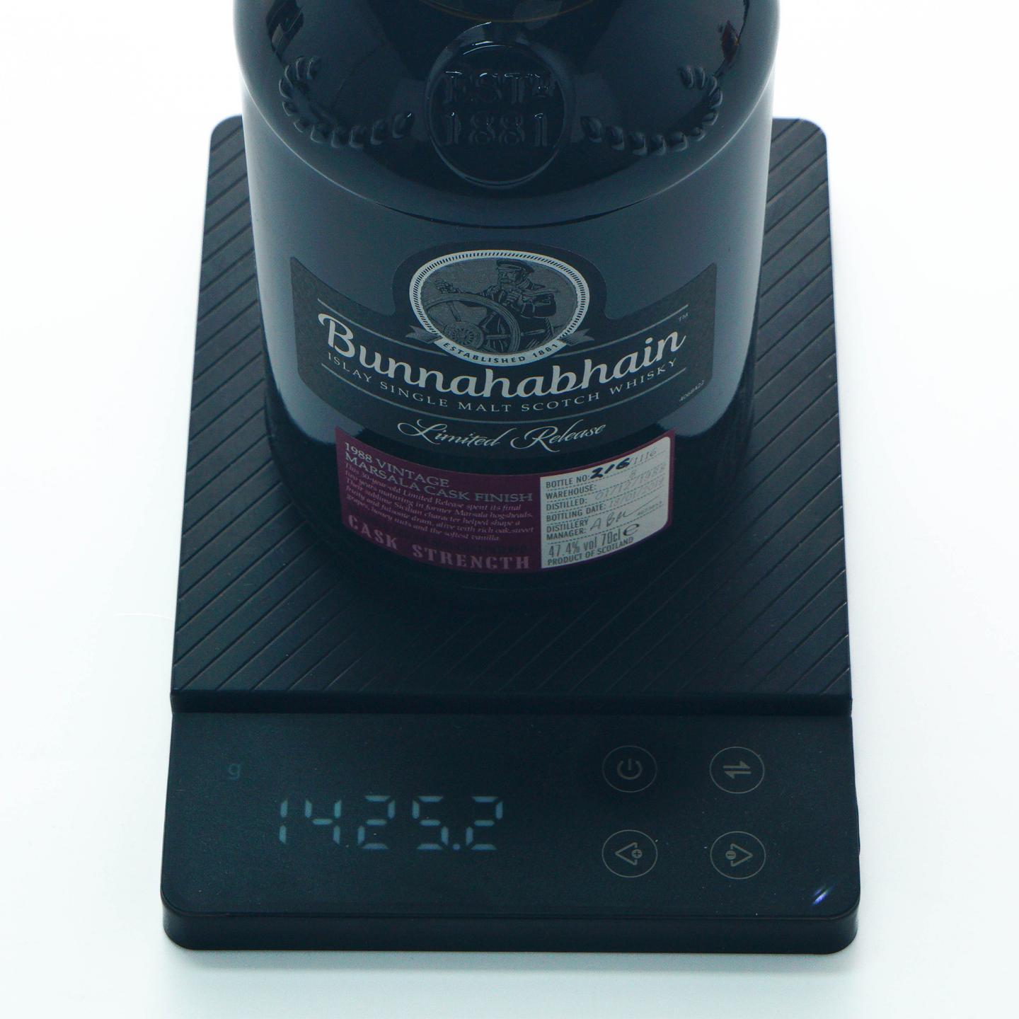 Bunnahabhain 布纳哈本 1988-2019 玛莎拉风味桶 非原盒