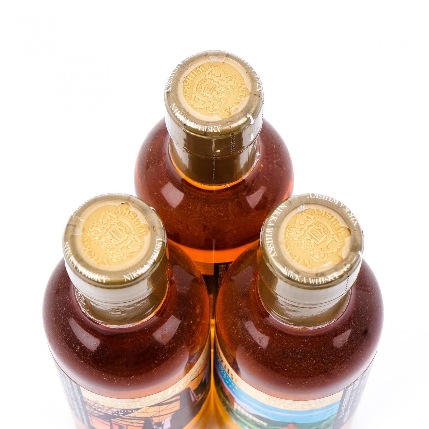 【中样】Nikka 宫城峡 樽出51度 180ml*3瓶组
