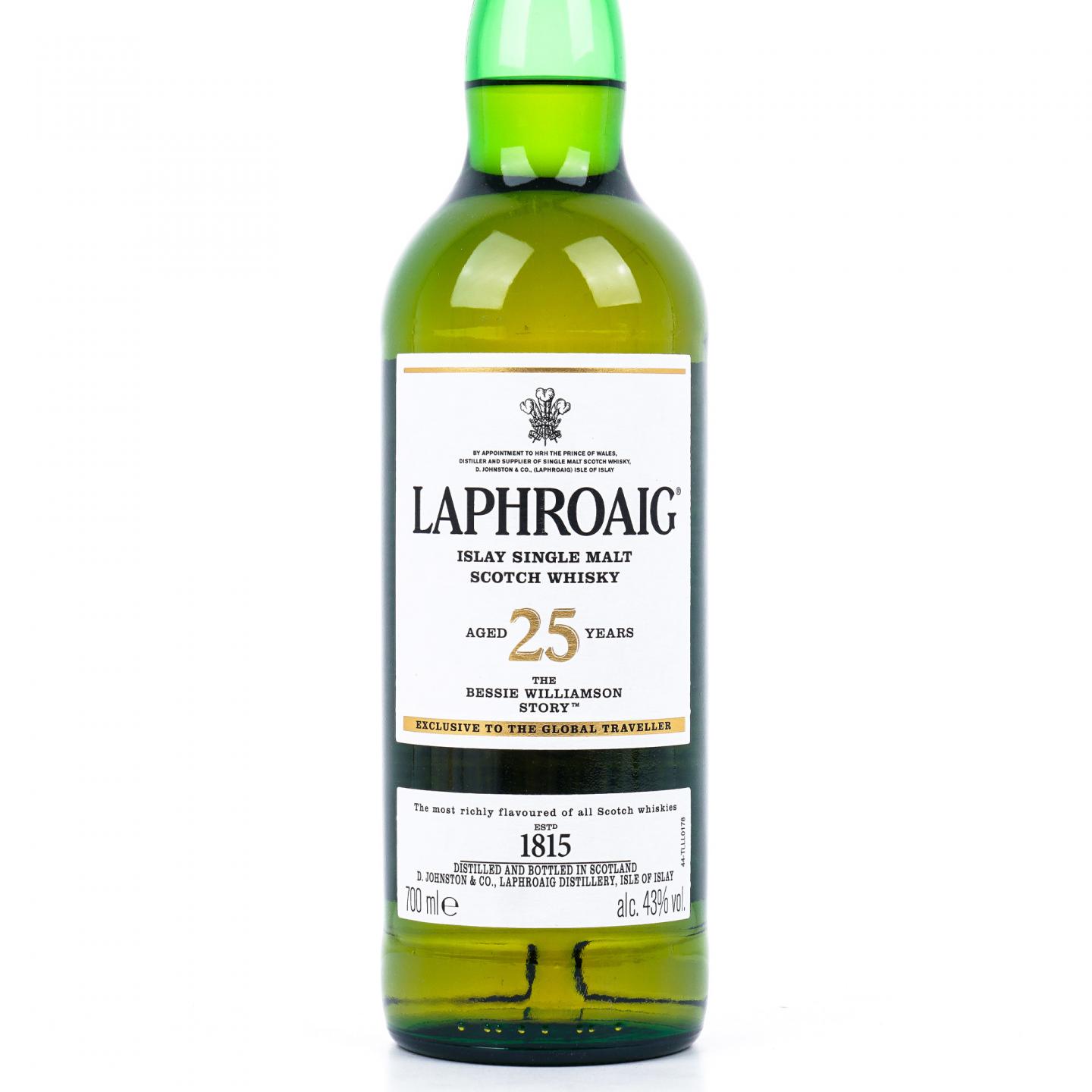 Laphroaig 拉弗格 25年 2022 The Bessie Williamson Story