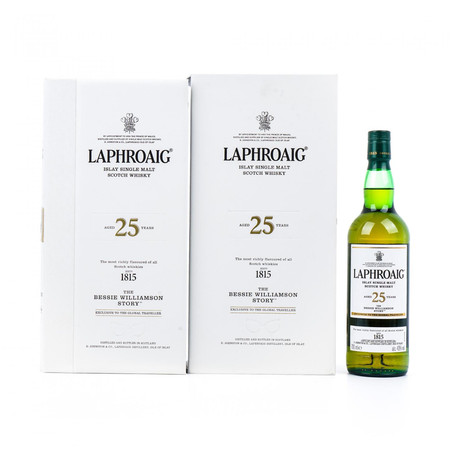 Laphroaig 拉弗格 25年 2022 The Bessie Williamson Story 700ml