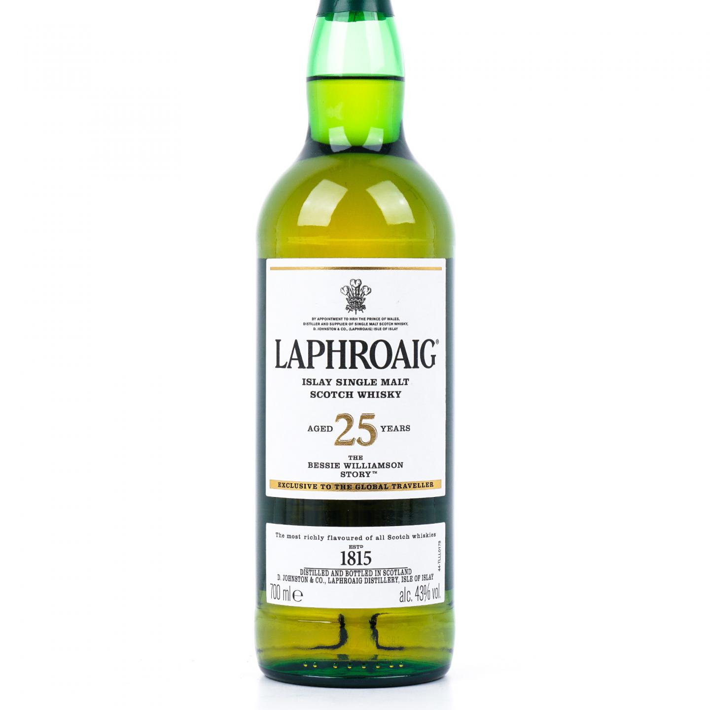 Laphroaig 拉弗格 25年 2022 The Bessie Williamson Story 700ml