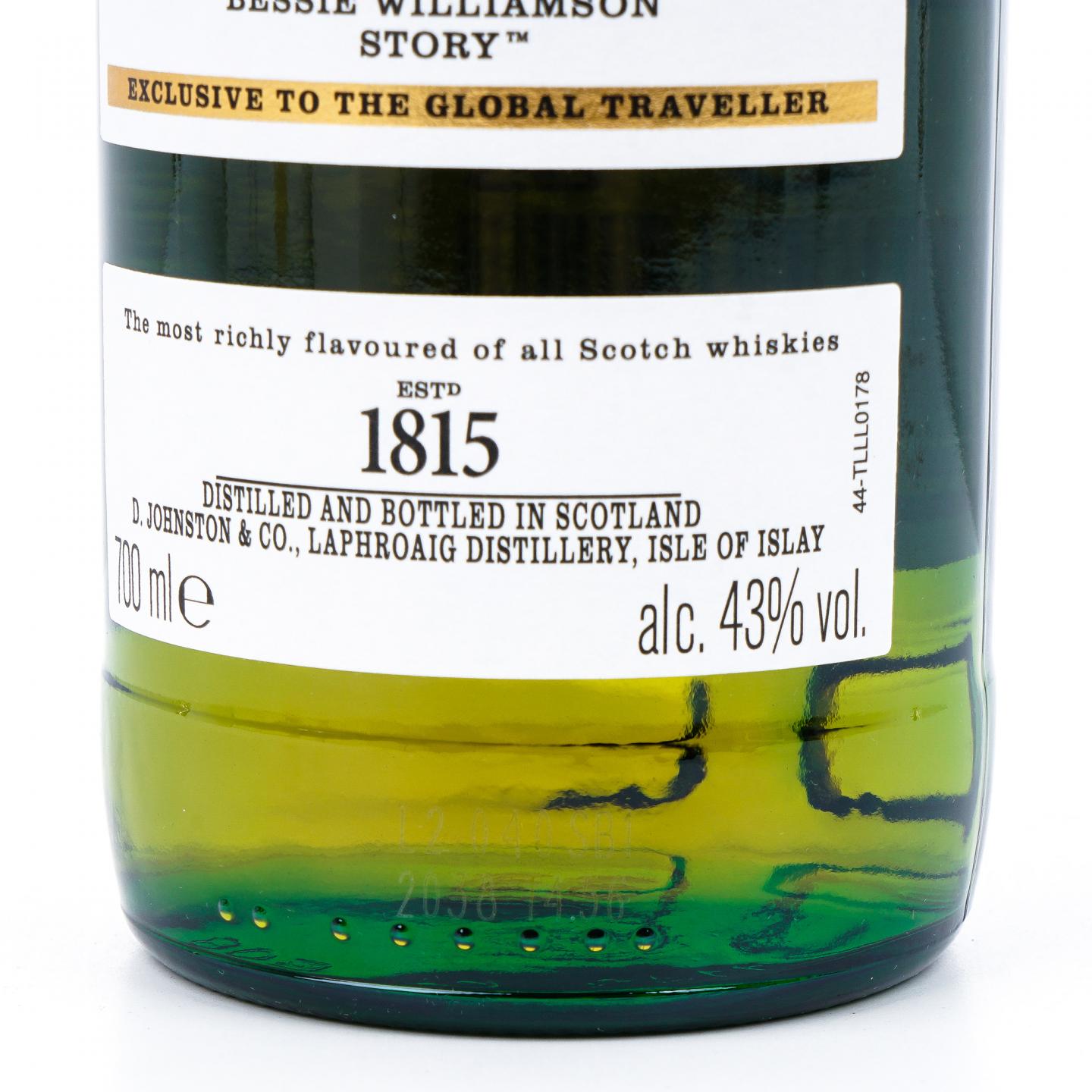 Laphroaig 拉弗格 25年 2022 The Bessie Williamson Story 700ml