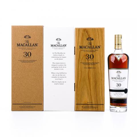 【附X光图】Macallan 麦卡伦 30年 2024 雪莉桶 黑腰带