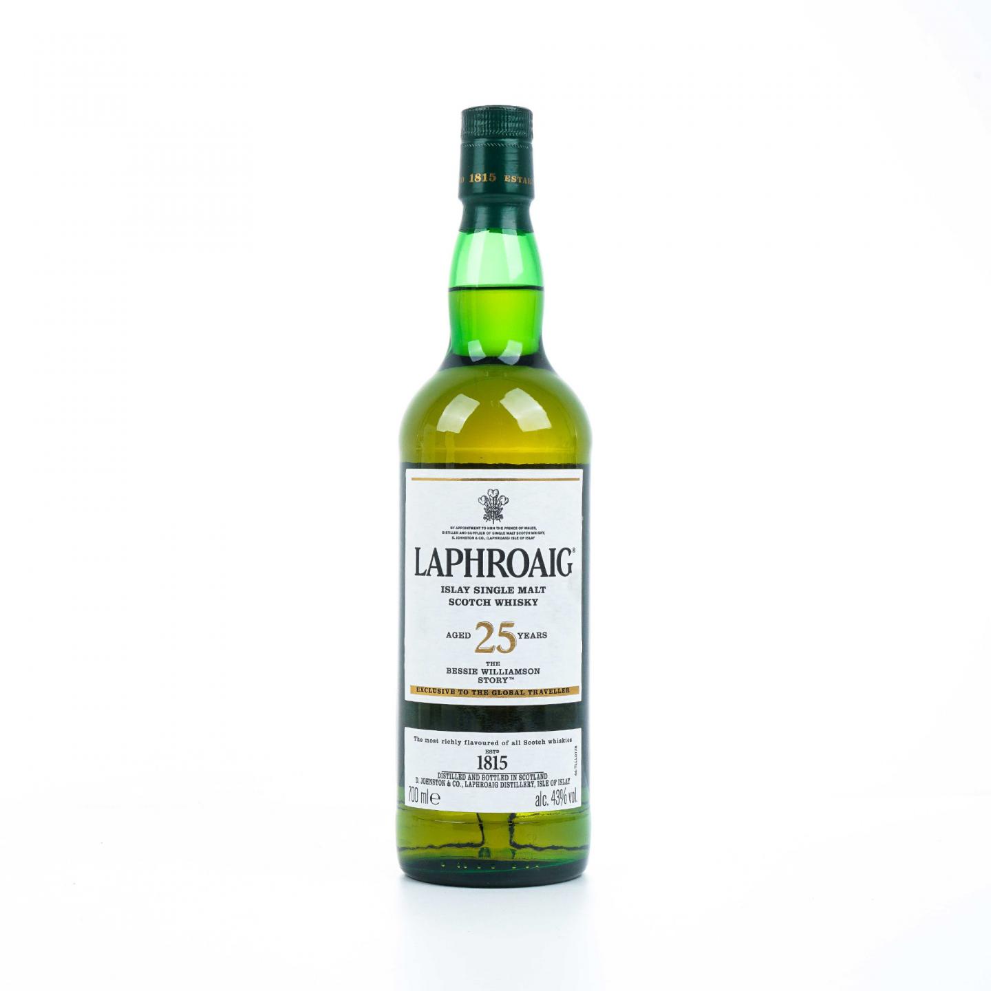 Laphroaig 拉弗格 25年 2020 The Bessie Williamson Story