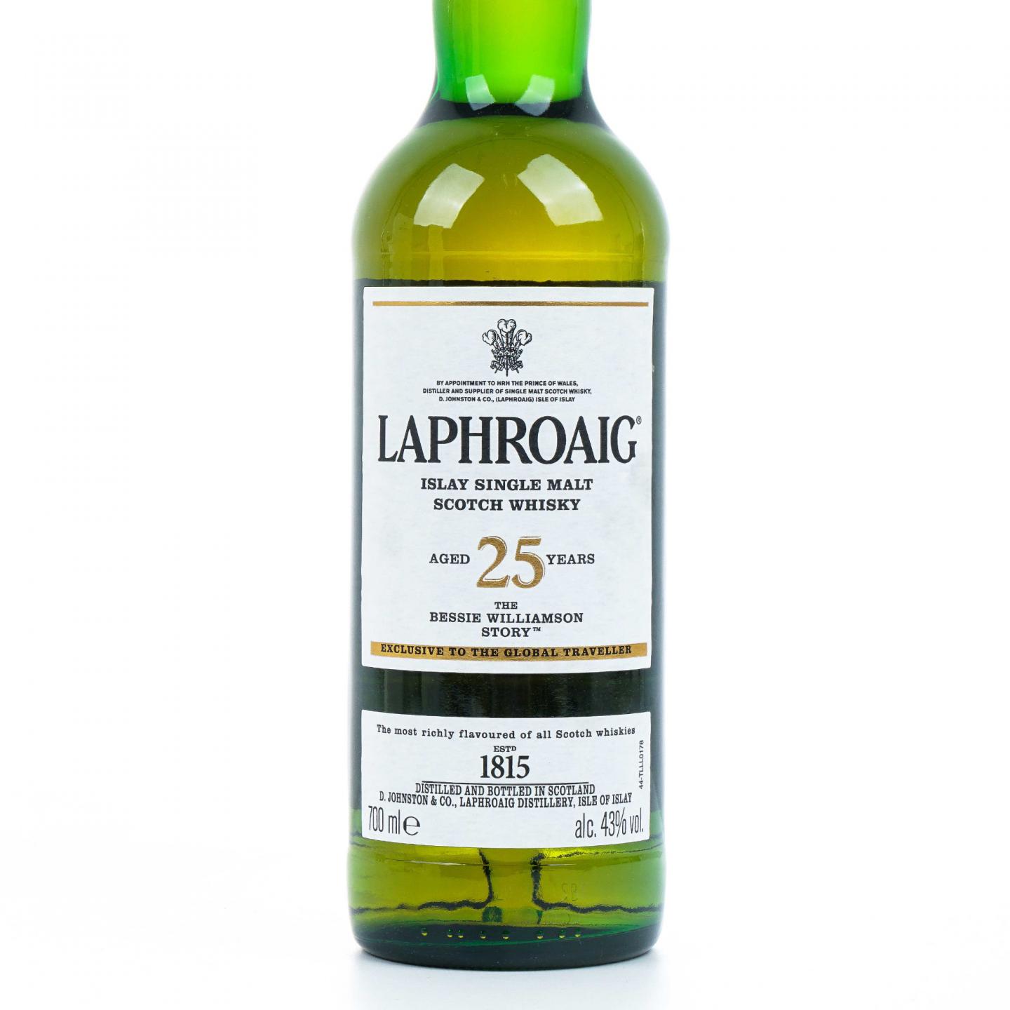 Laphroaig 拉弗格 25年 2020 The Bessie Williamson Story