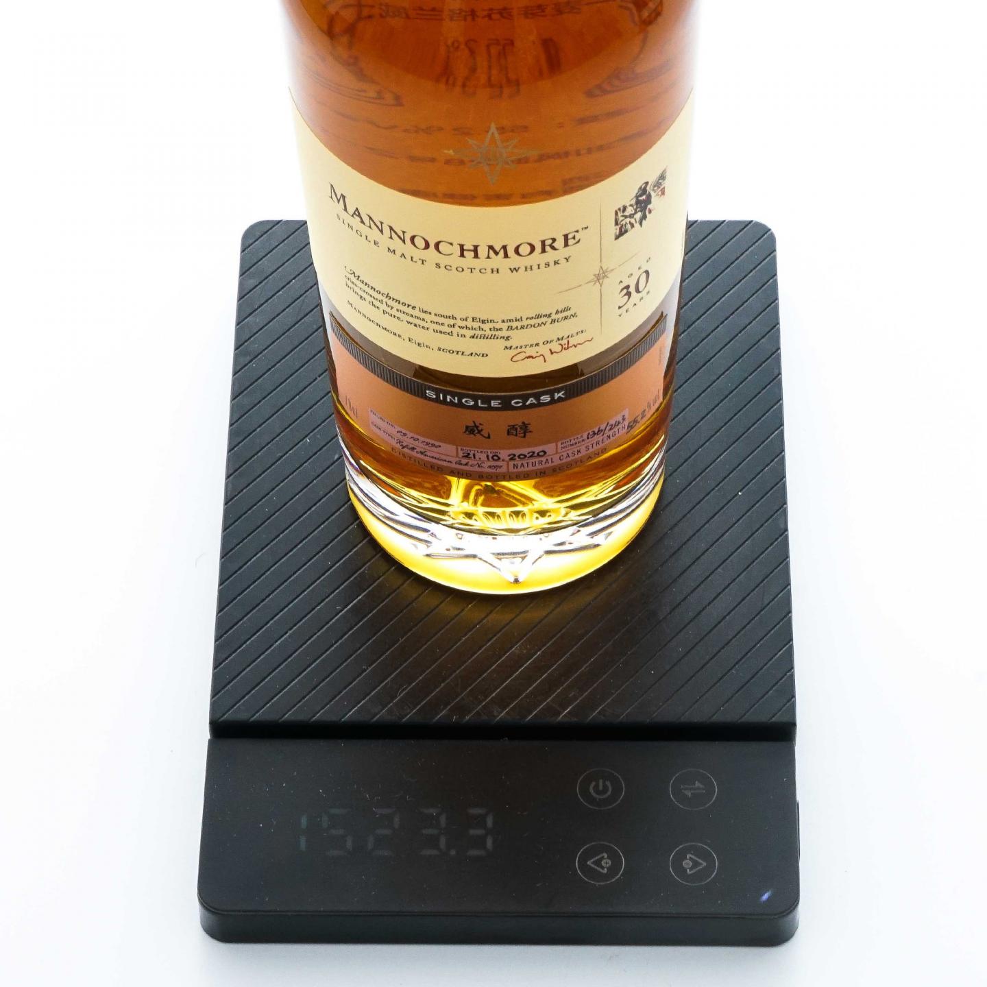 Mannochmore 曼洛克摩 30年 1990-2020 星星标 单一原桶 行货 700ml