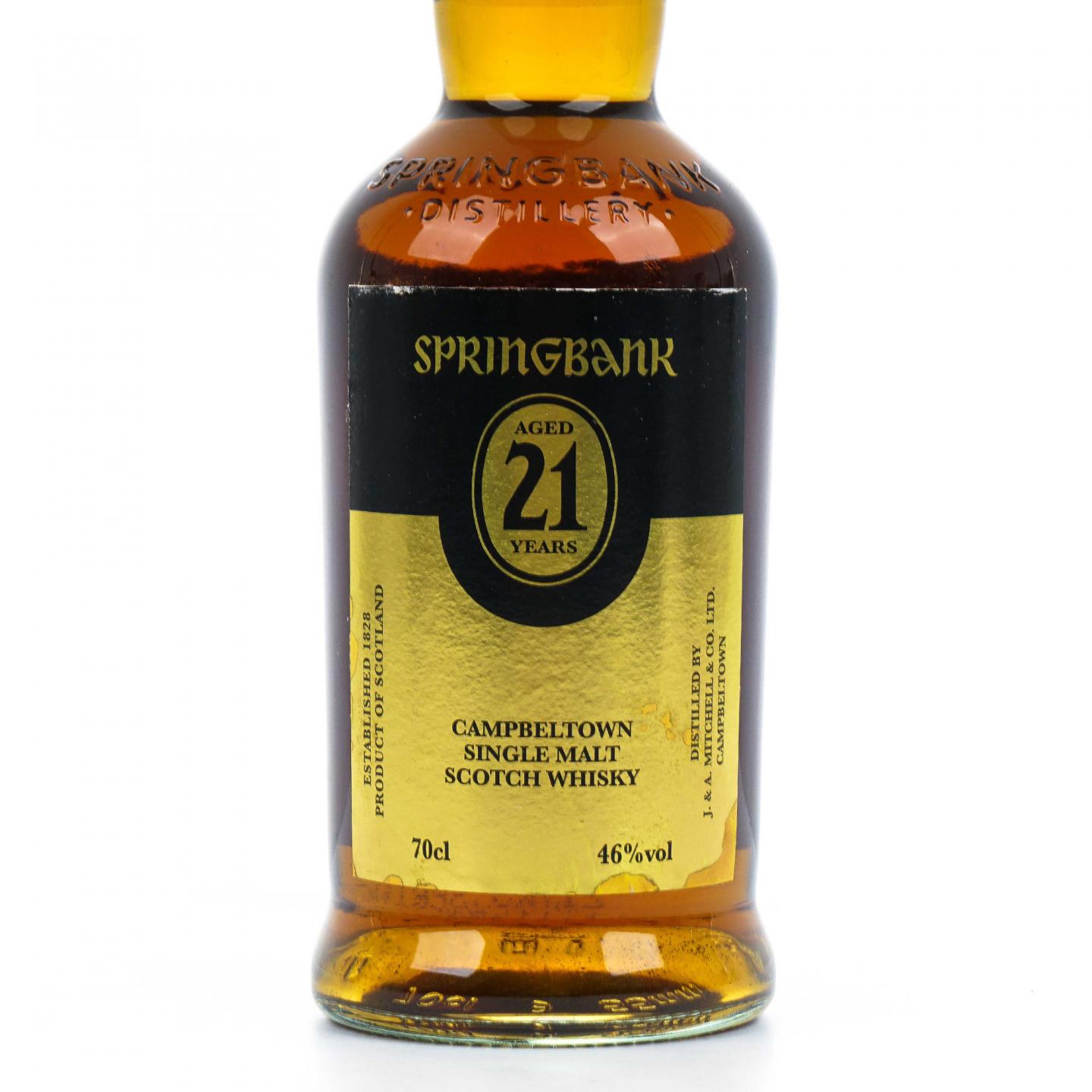 Springbank 云顶 21年 2021