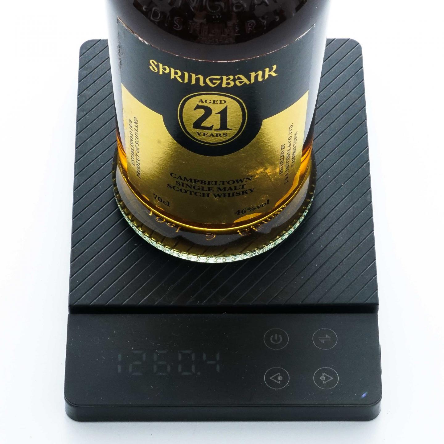 Springbank 云顶 21年 2021